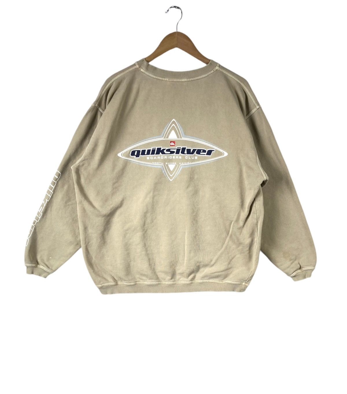 Quicksilver Vintage 90s Quiksilver Hawaii Made In Usa Sweatshirt Size US M / EU 48-50 / 2 - 1 Thumbnail