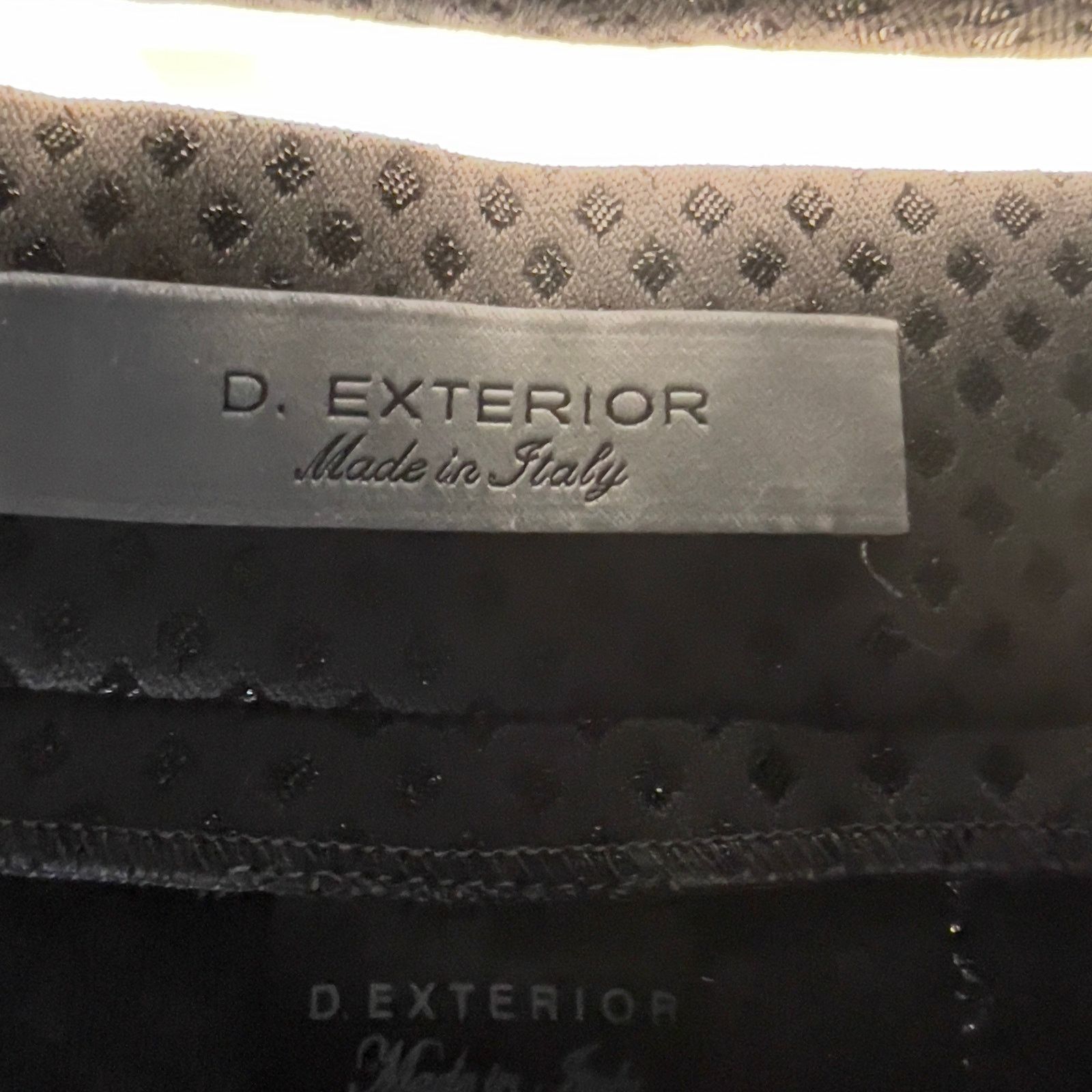 D.Exterior D Exterior Box Pleated Mini Skirt Woman EU 42 W30 Made Italy Size 30" / US 8 / IT 44 - 2 Thumbnail