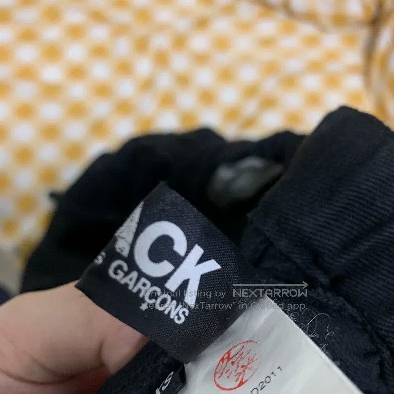 Comme des Garcons Comme Des Garcons size XS Culottes black velvet patchwork Size 23" - 8 Thumbnail