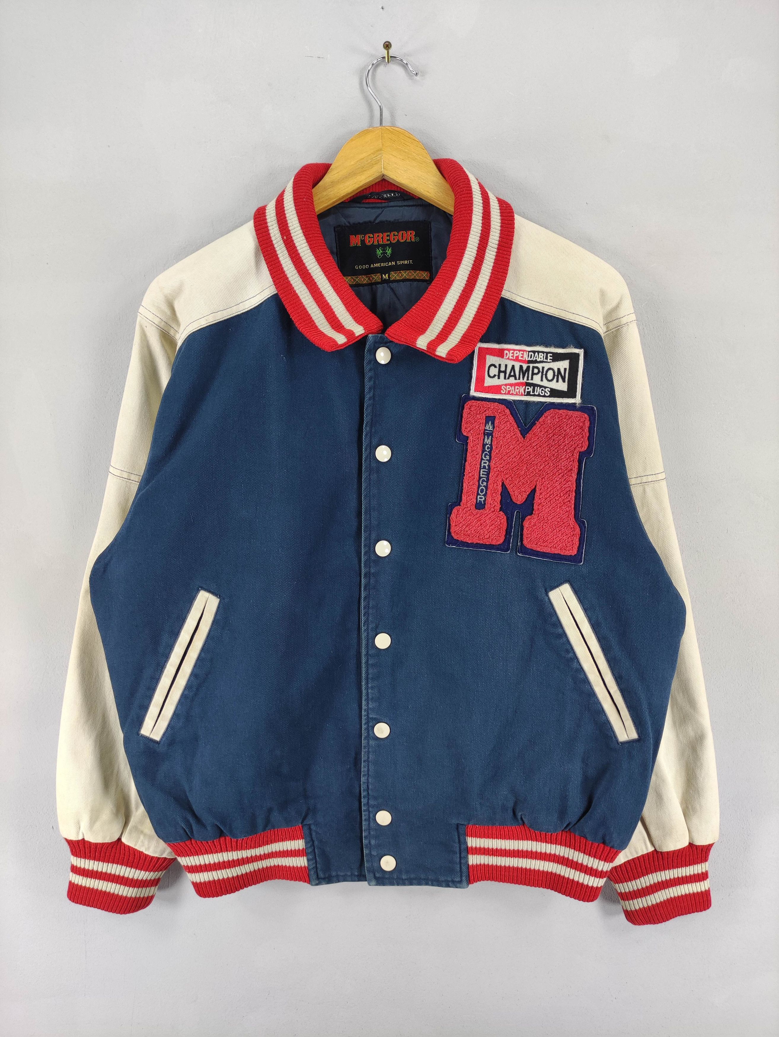 Vintage McGregor Varsity Jacket Snap Button