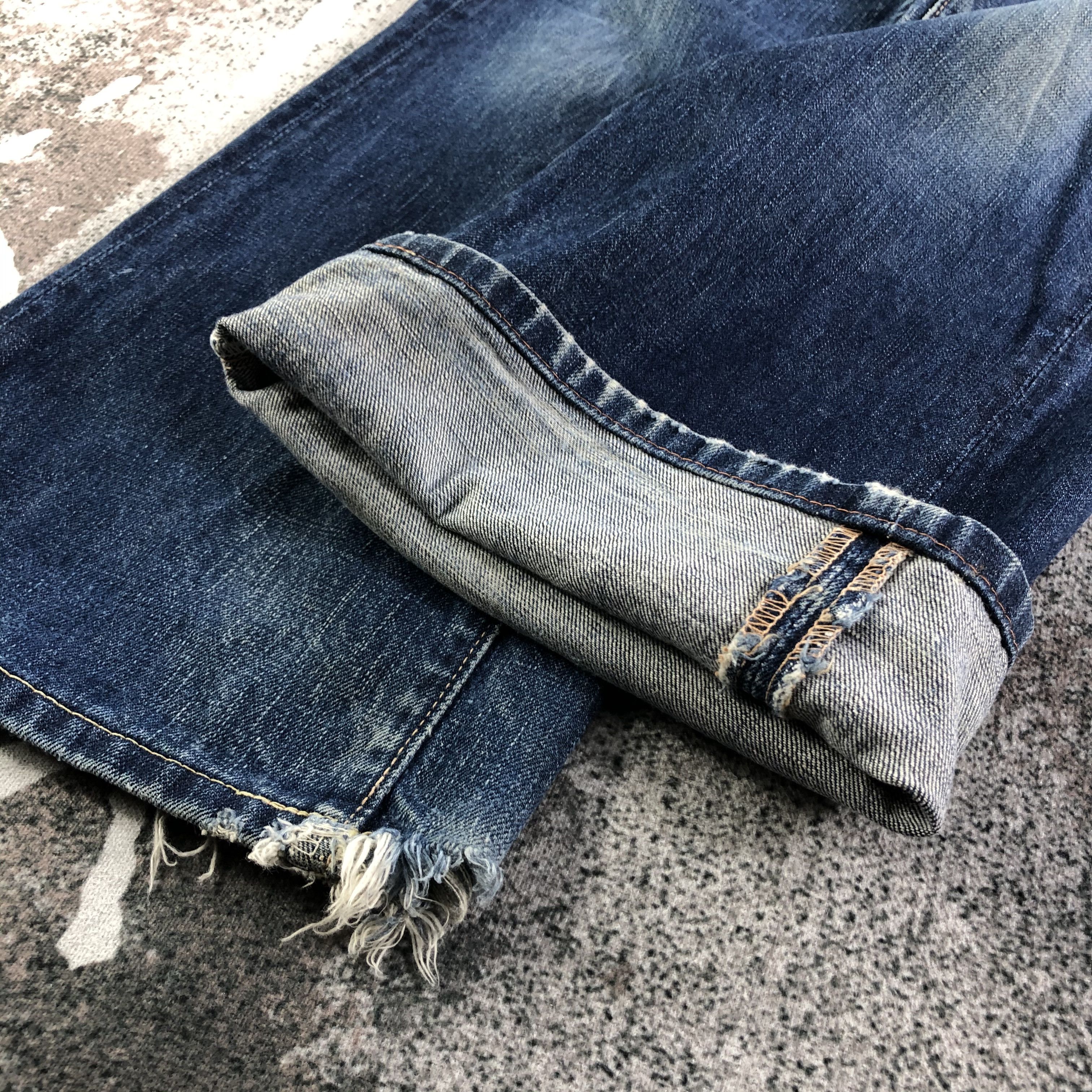 Full Count & Co. Full Count Jeans Flare Denim KJ2357 Size 25" / US 0 / IT 36 - 7 Thumbnail