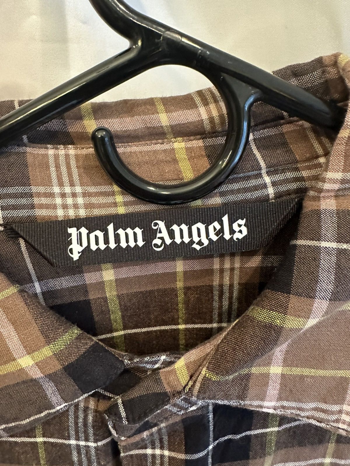 Palm Angels Palm Angels Plaid Shirt Size US M / EU 48-50 / 2 - 2 Thumbnail