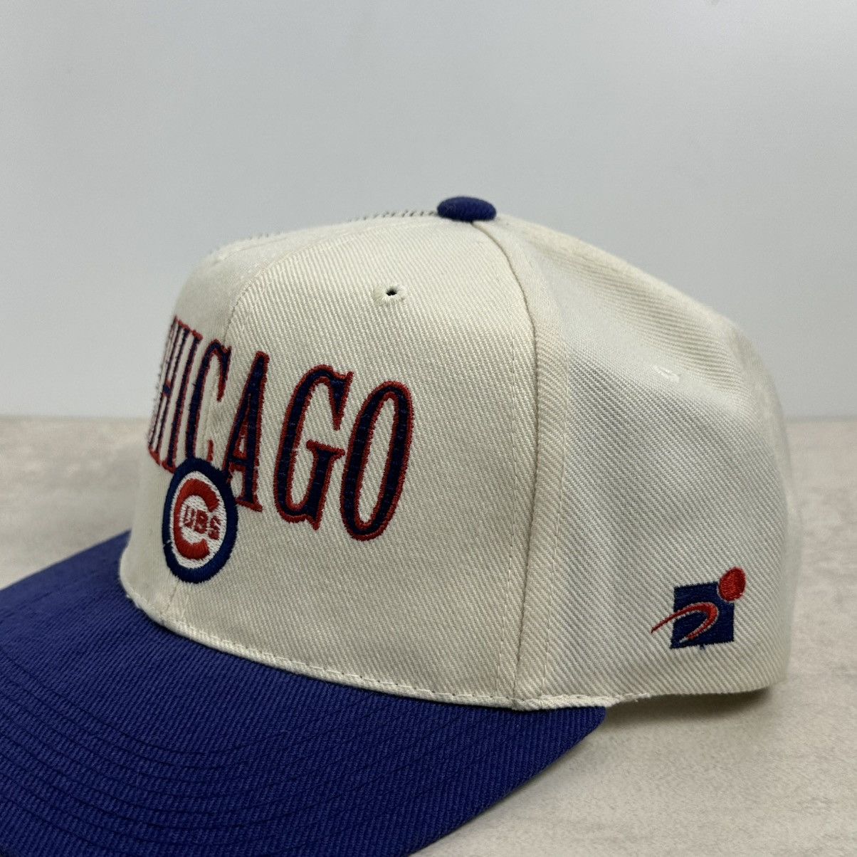 Vintage Vintage MLB Hat Chicago Cubs Lasers Sports Specialties Hat Size ONE SIZE - 3 Thumbnail
