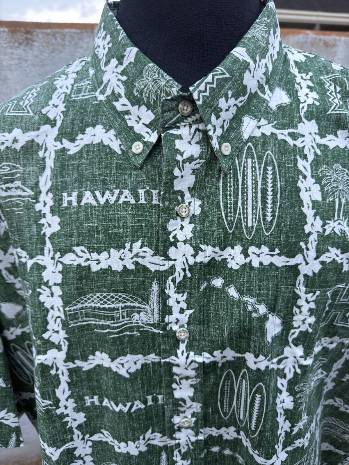 Reyn Spooner NWT Reyn Spooner University Hawaii Warriors Aloha Men's 3XL Size US XXL / EU 58 / 5 - 3 Thumbnail