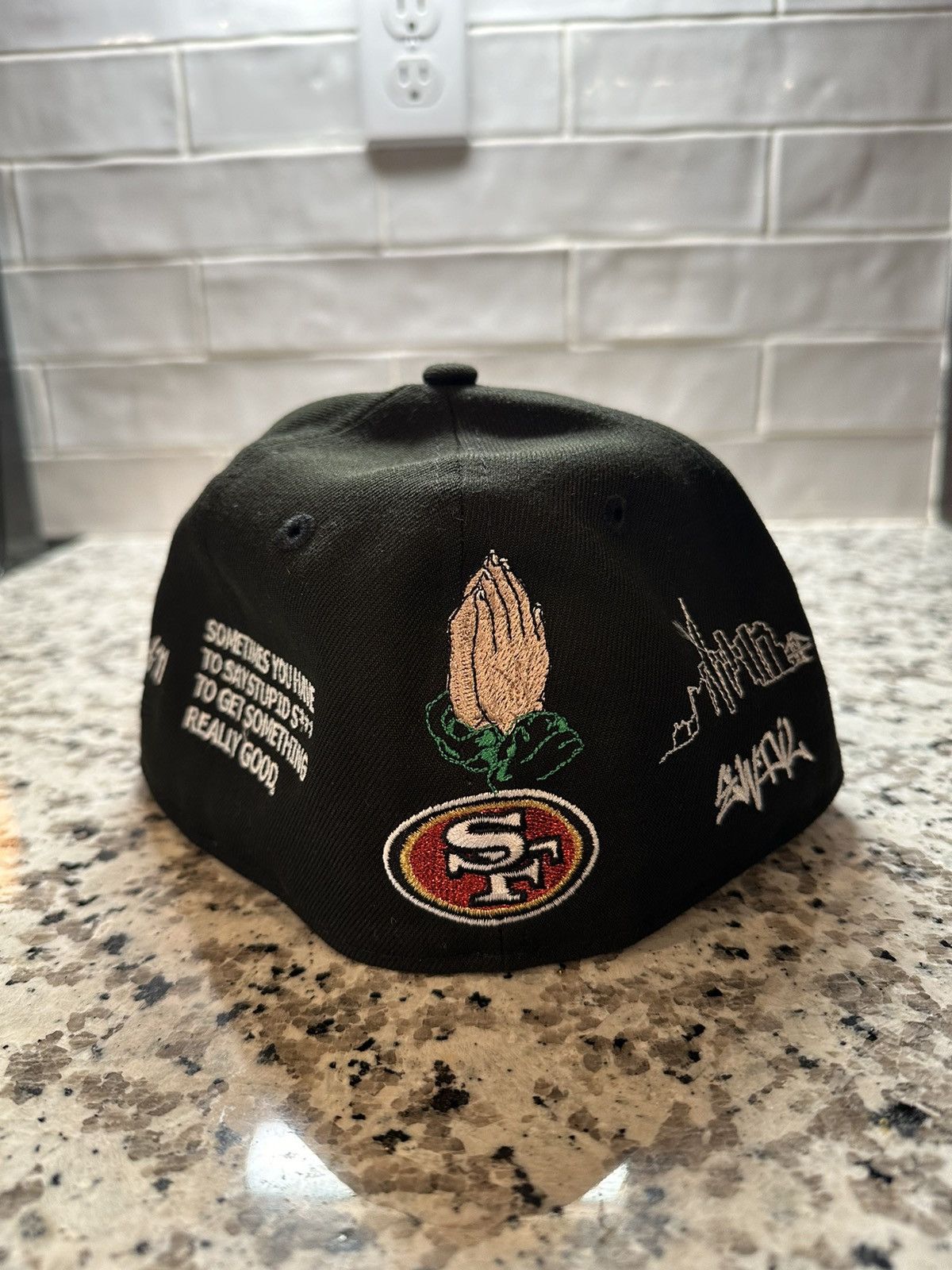 New Era Lord Fubu x New Era SF 49ers 7 1/4 fitted hat Size ONE SIZE - 3 Thumbnail