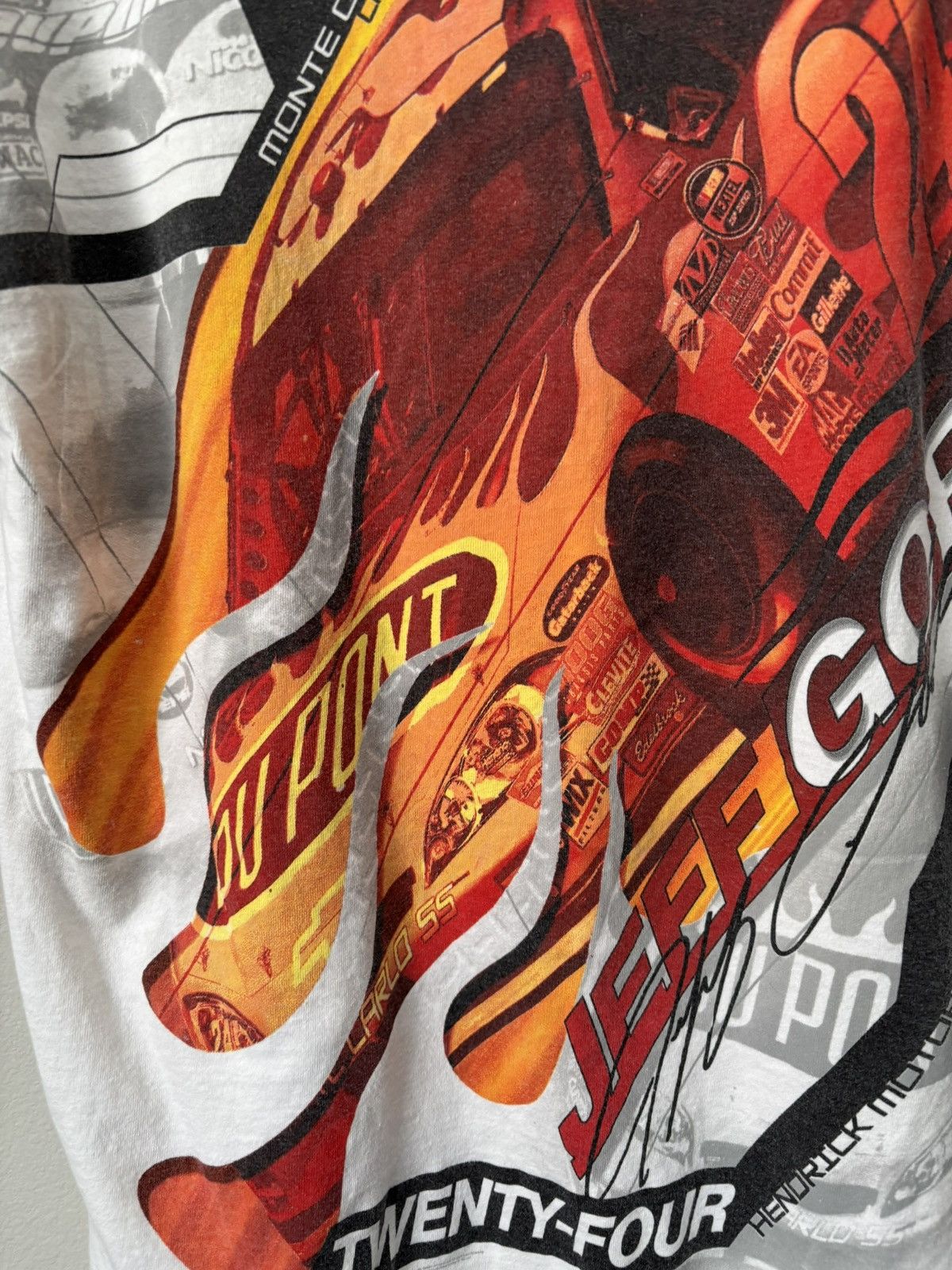Chase Authentics Vintage Jeff Gordon All Over Print T Shirt Size US M / EU 48-50 / 2 - 7 Thumbnail