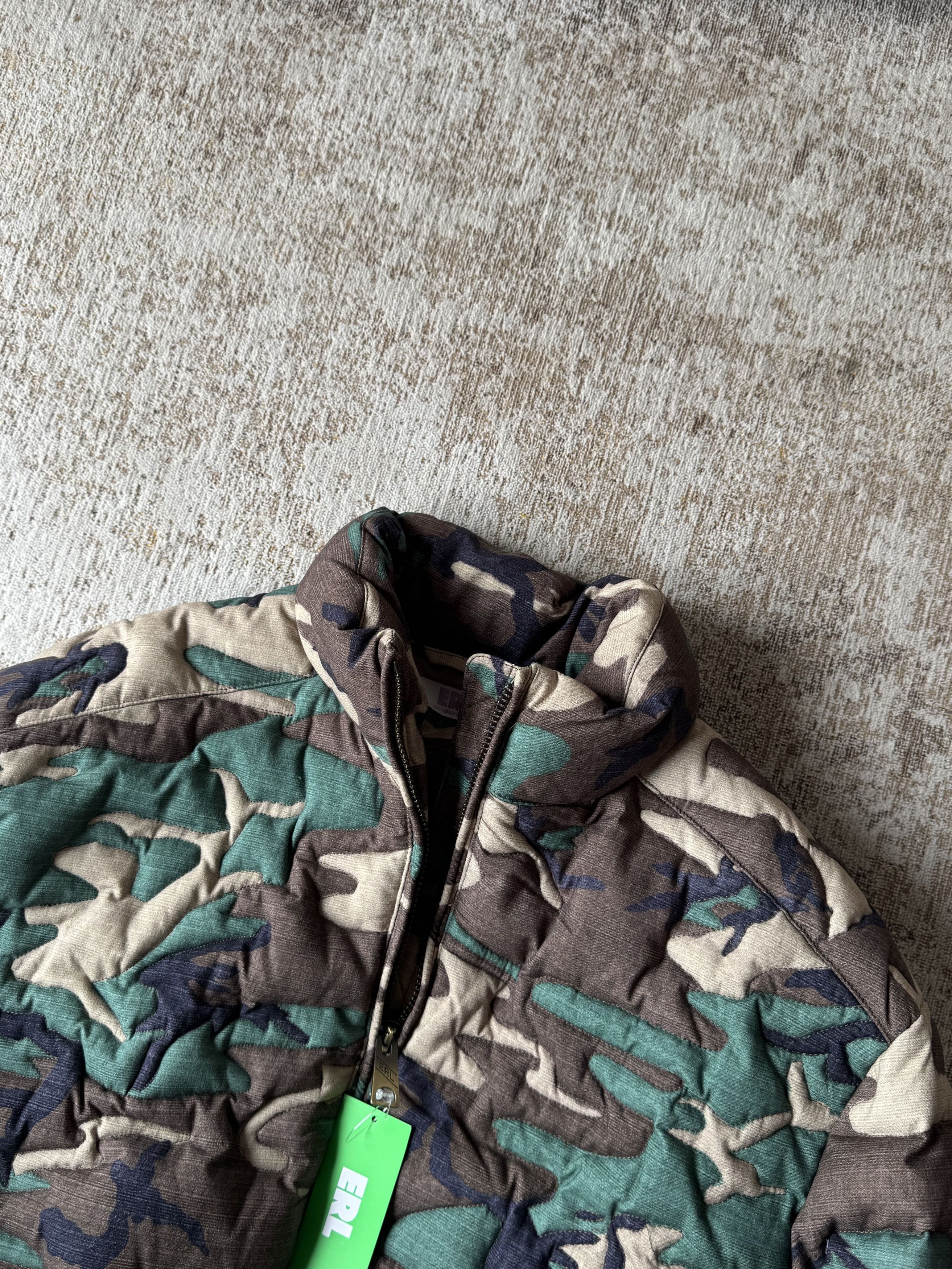 ERL ERL Camouflage Quilted Down Jacket | Size S Size US S / EU 44-46 / 1 - 5 Thumbnail