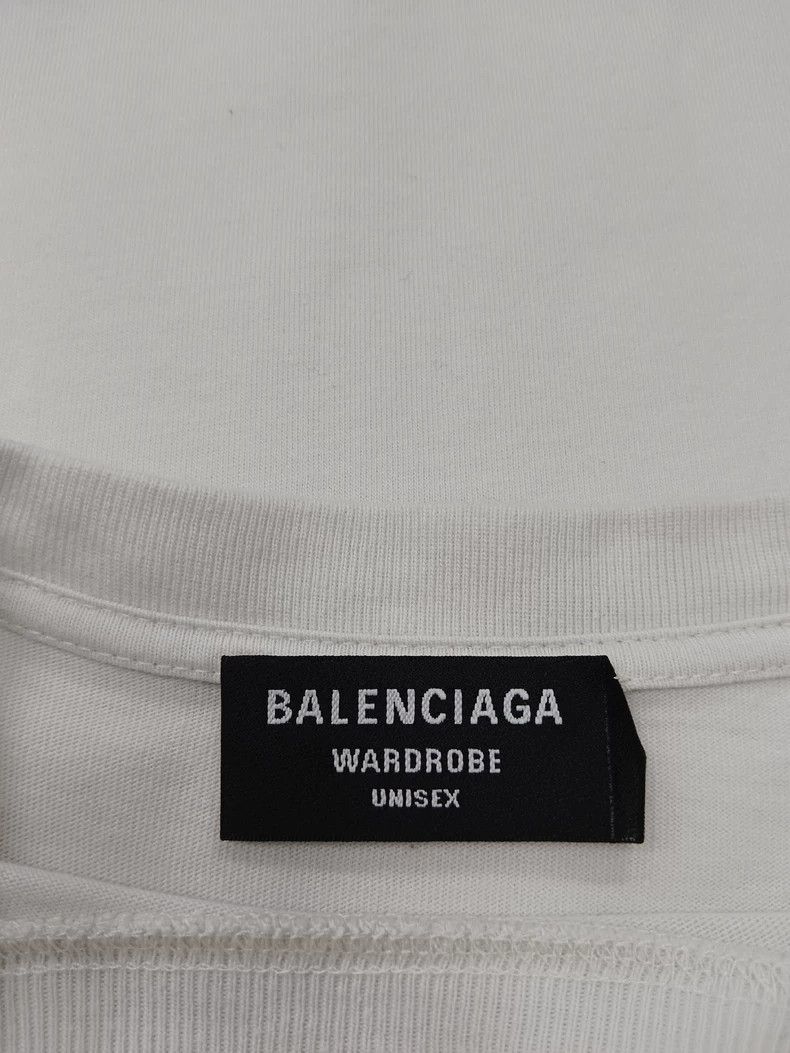 Balenciaga Balenciaga Wave letter embroidered short sleeve T-shirt Size US M / EU 48-50 / 2 - 3 Thumbnail