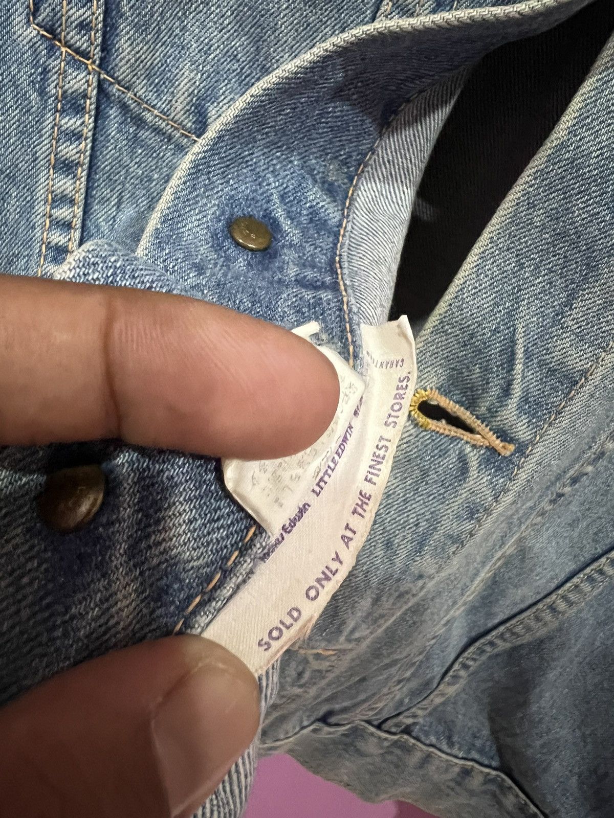 Edwin 🔥Edwin Stone Wash trucker denim jacket Size US S / EU 44-46 / 1 - 11 Thumbnail