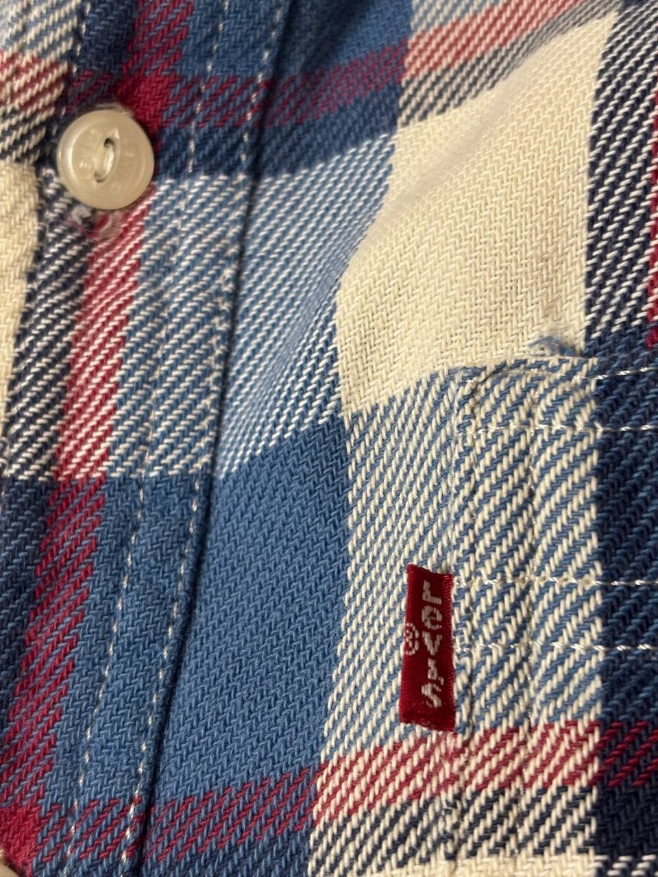 Levi's Levi's Vintage blue checkered shirt size L Size US L / EU 52-54 / 3 - 15 Thumbnail