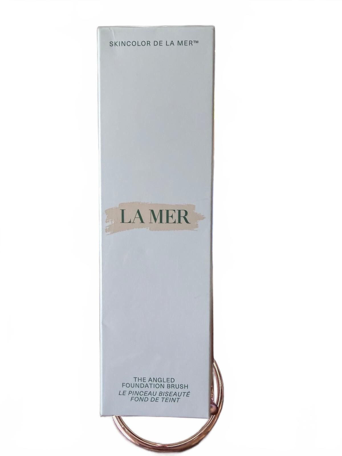 La Mer The Angled Foundation Brush Skincolor New In Box Nib in White, Men's