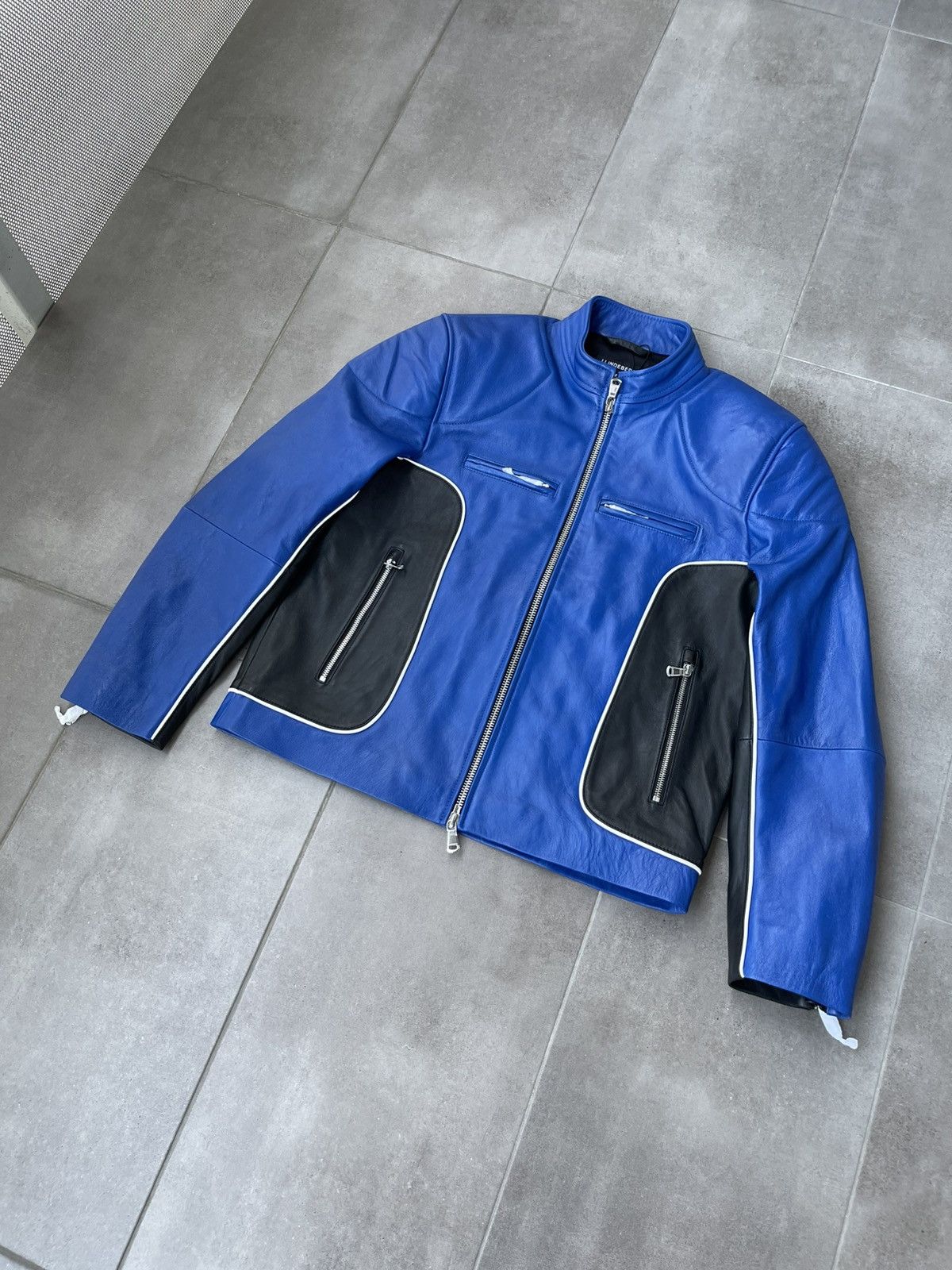 J.Lindeberg !DS! SS24 J.Lindeberg Morris Leather Biker Jacket Size US M / EU 48-50 / 2 - 9 Thumbnail