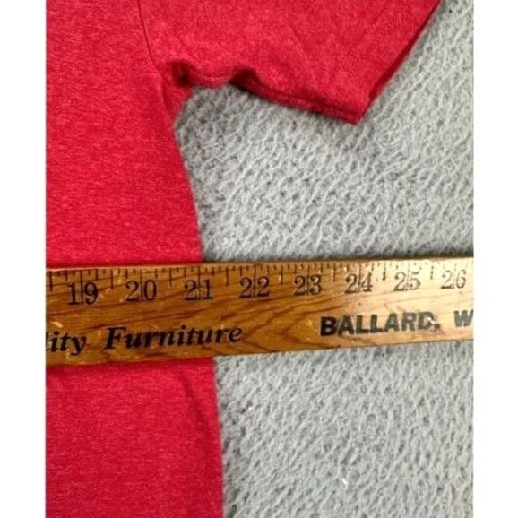 Ripple Junction #1 Dad Graphic T Shirt Mens Large Red Crew Neck Short Sleeve Logo Print Cotton Blend Jersey Vintage: No Size US L / EU 52-54 / 3 - 5 Thumbnail