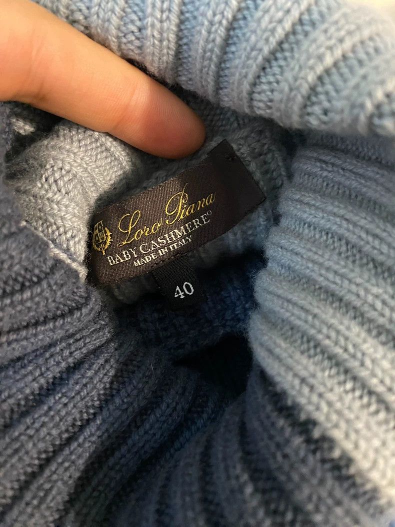 Loro Piana LORO PIANA Patchwork cashmere sweater, Size M / US 6-8 / IT 42-44 - 3 Thumbnail