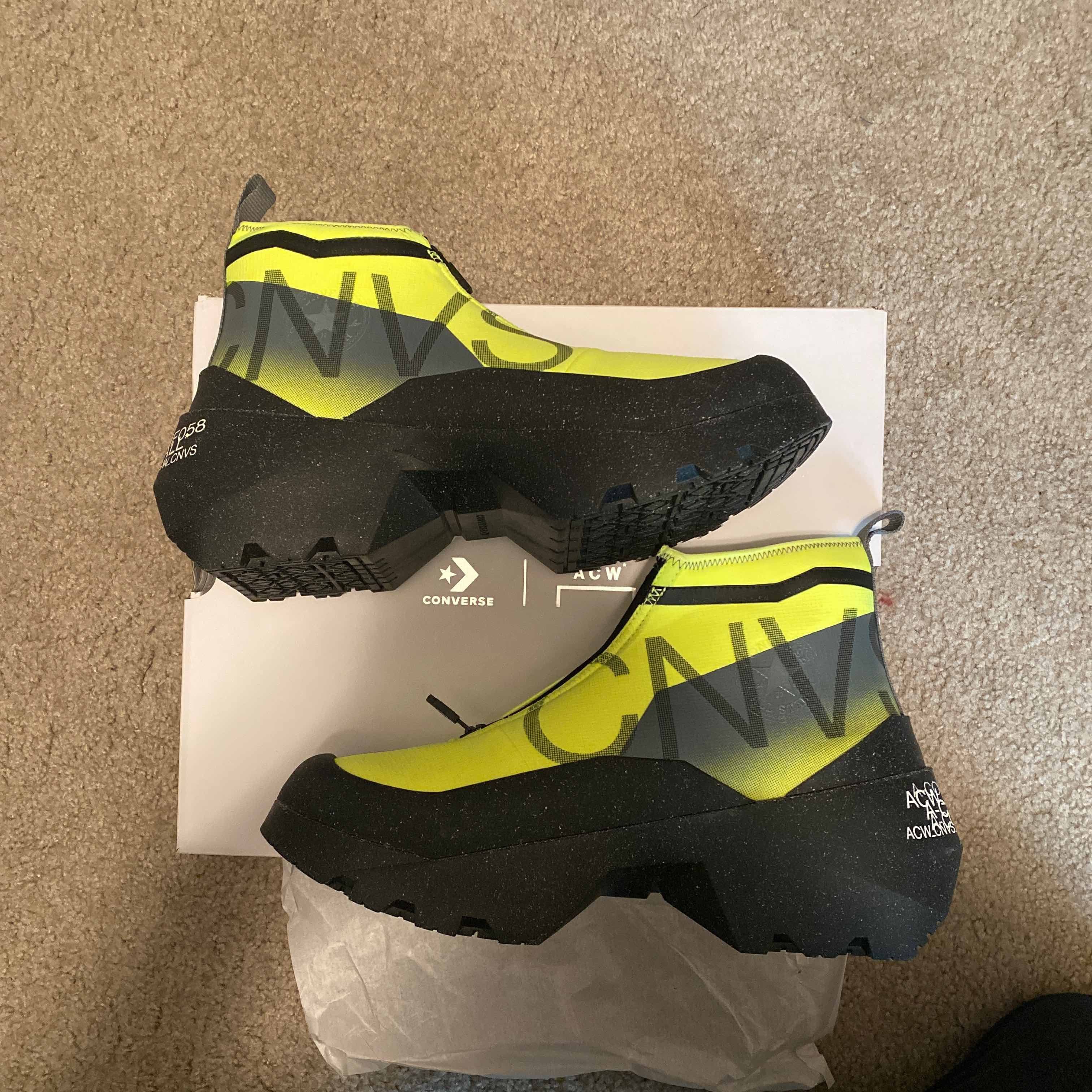 image of A-Cold-Wall X Geo Forma Boot Volt in Green, Men's (Size 12)