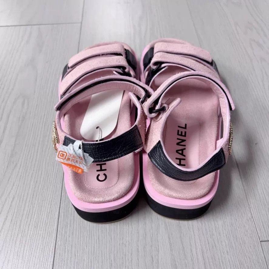Chanel Chanel Beach Sandals EU 37 Size US 6.5 / IT 36.5 - 2 Thumbnail