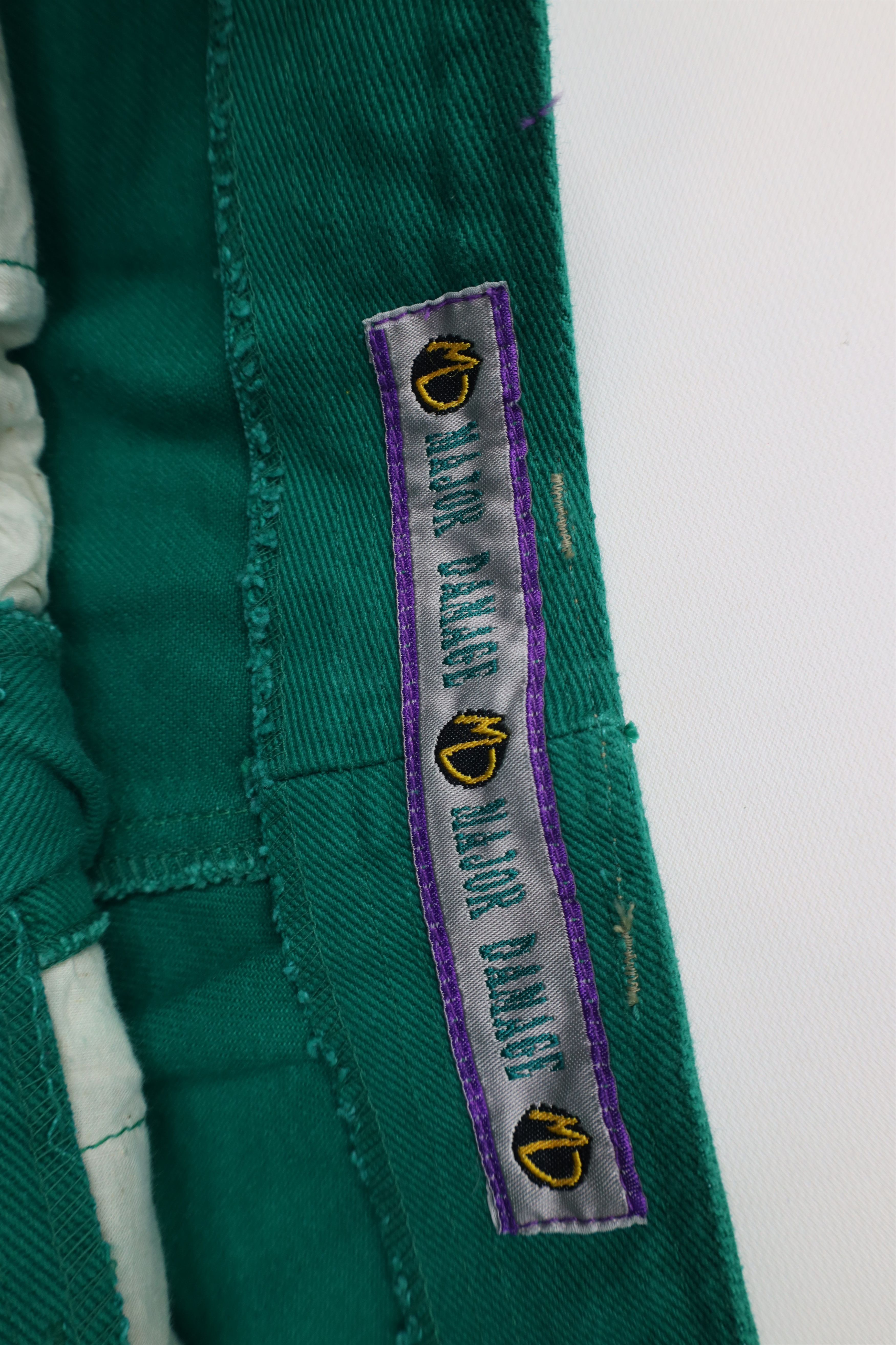 Vintage Deadstock Vintage 90s Streetwear Skateboard Jeans Green Size US 38 / EU 54 - 9 Thumbnail