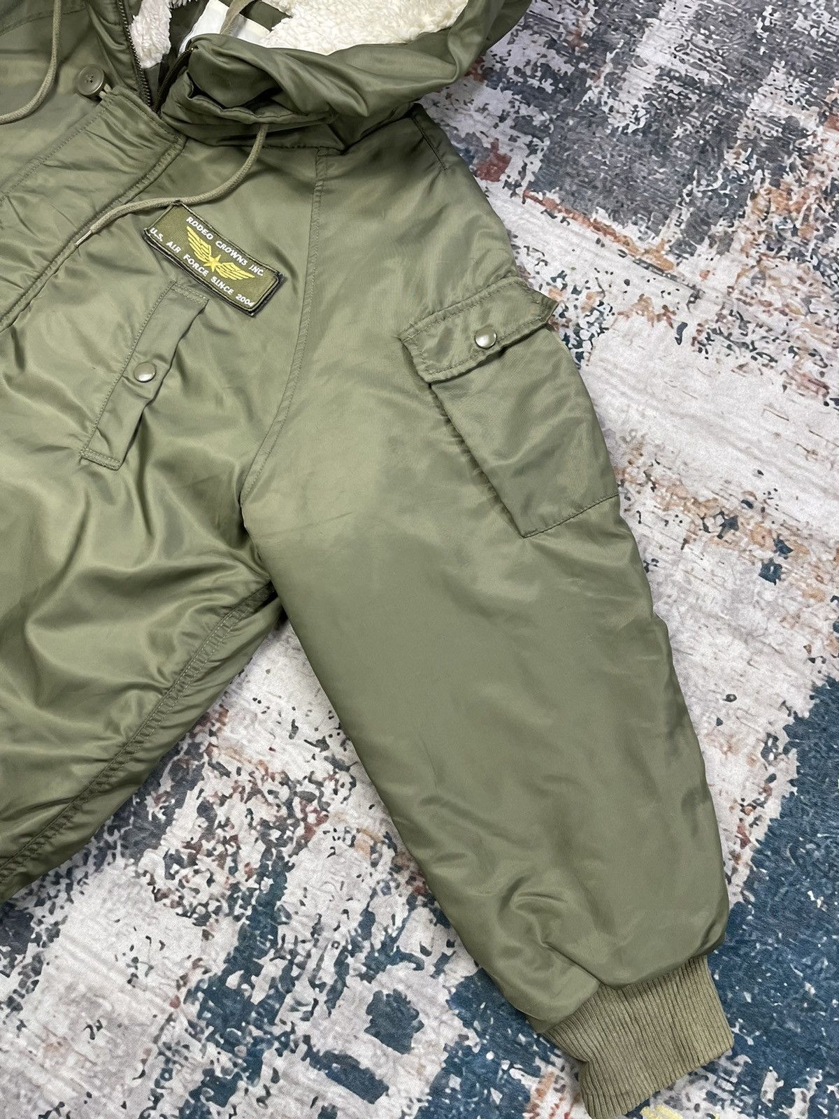 Japanese Brand RCWB Rodeo Crowns Wide Bowl Type N3-B Military Jacket Size M / US 6-8 / IT 42-44 - 6 Thumbnail