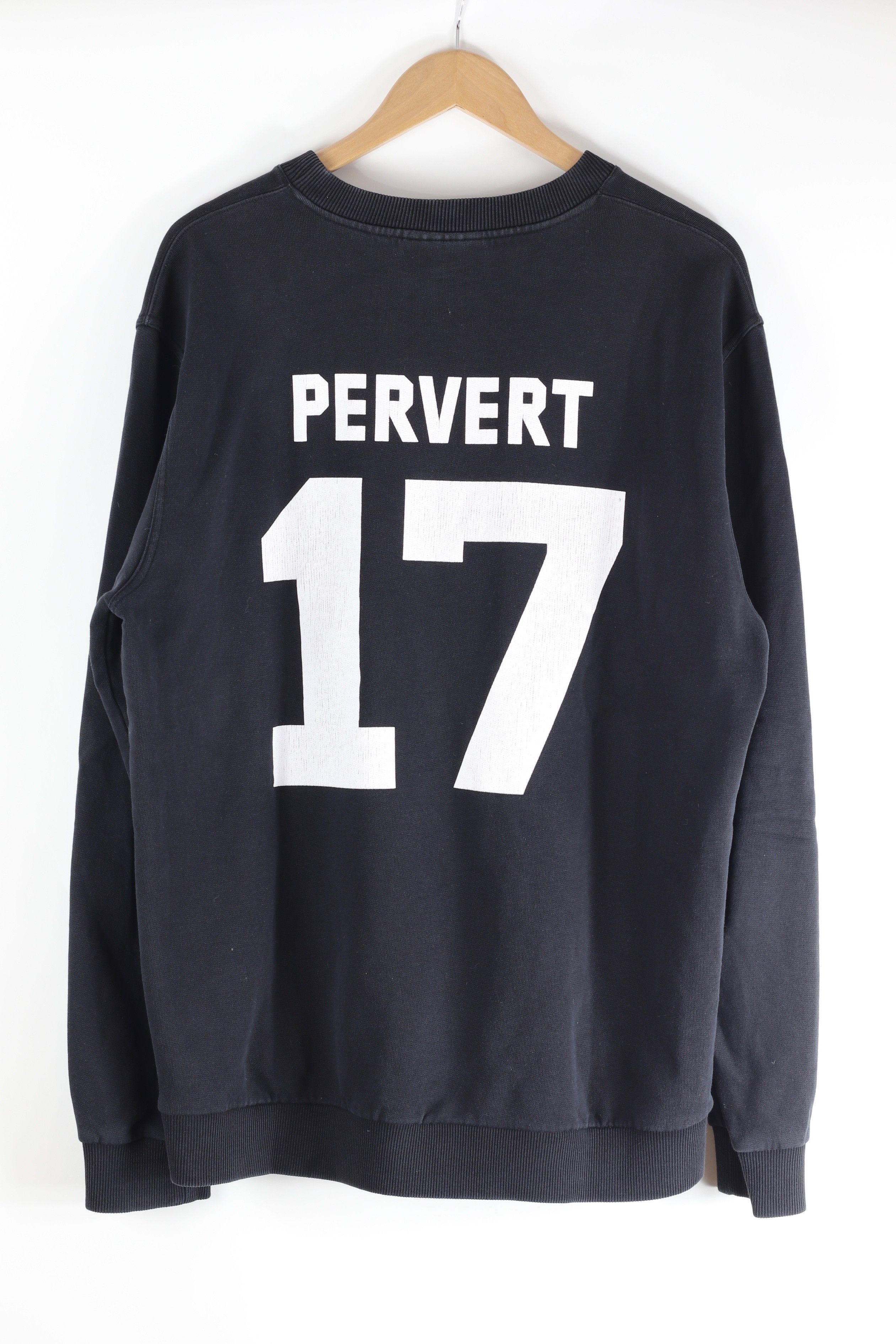 image of Givenchy Pervert Print Sweatshirt in Black, Men's (Size XL)