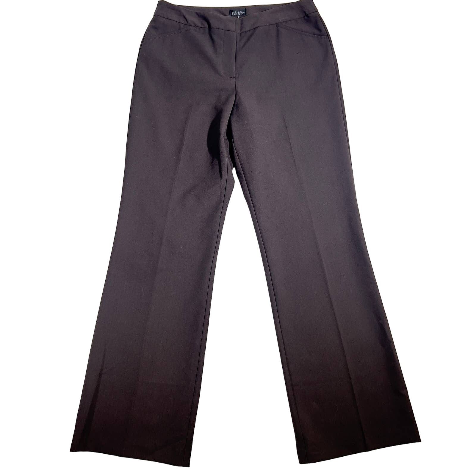 Nicole Miller Nicole Miller New York Pants Woman's 8 Dark Chocolate Size 30" / US 8 / IT 44 - 1 Thumbnail