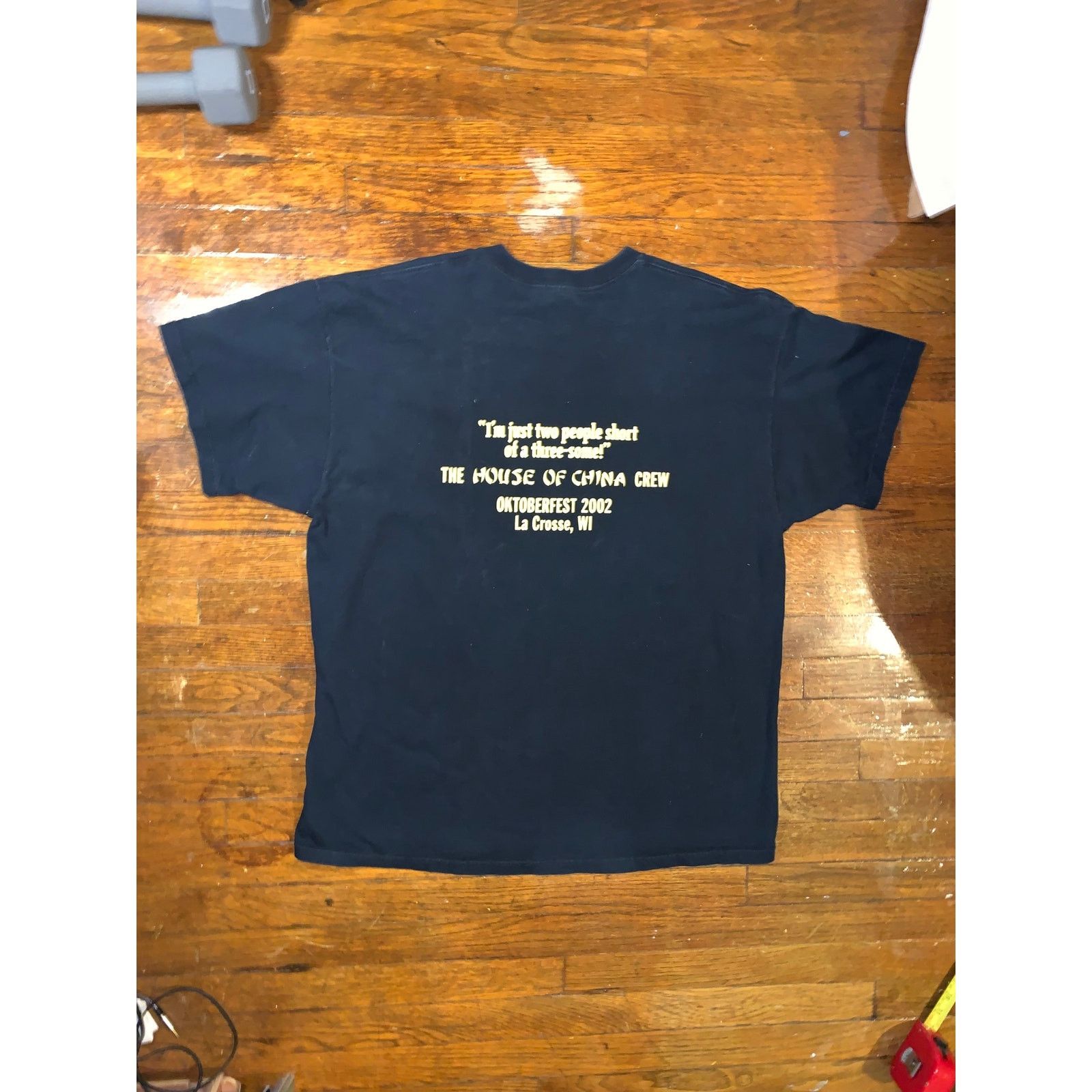 Fruit Of The Loom Vintage 2002 OktoberSex Parody T Shirt 2XL Funny Y2K Size US XXL / EU 58 / 5 - 4 Thumbnail