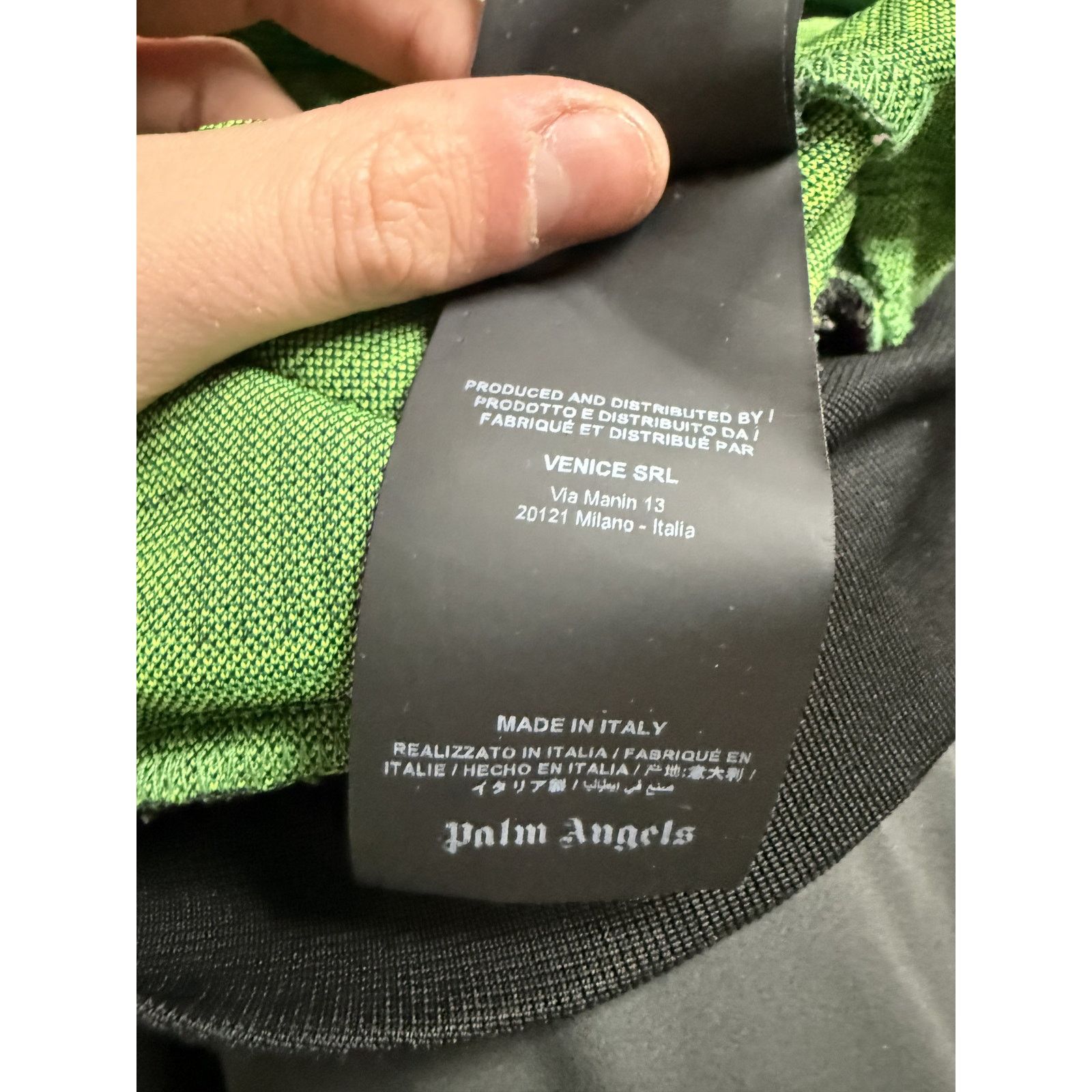 Palm Angels Palm Angels Track Jacket Green Lime Used XL Size US XL / EU 56 / 4 - 6 Thumbnail