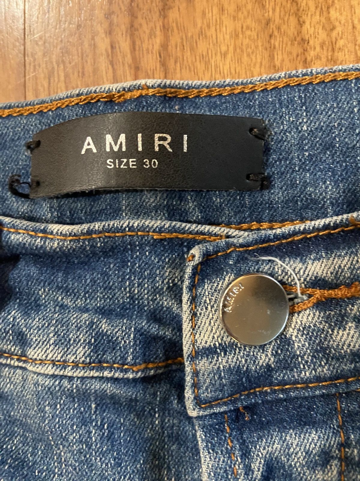 Amiri Amiri Rainbow Patch Jeans Size US 30 / EU 46 - 5 Thumbnail