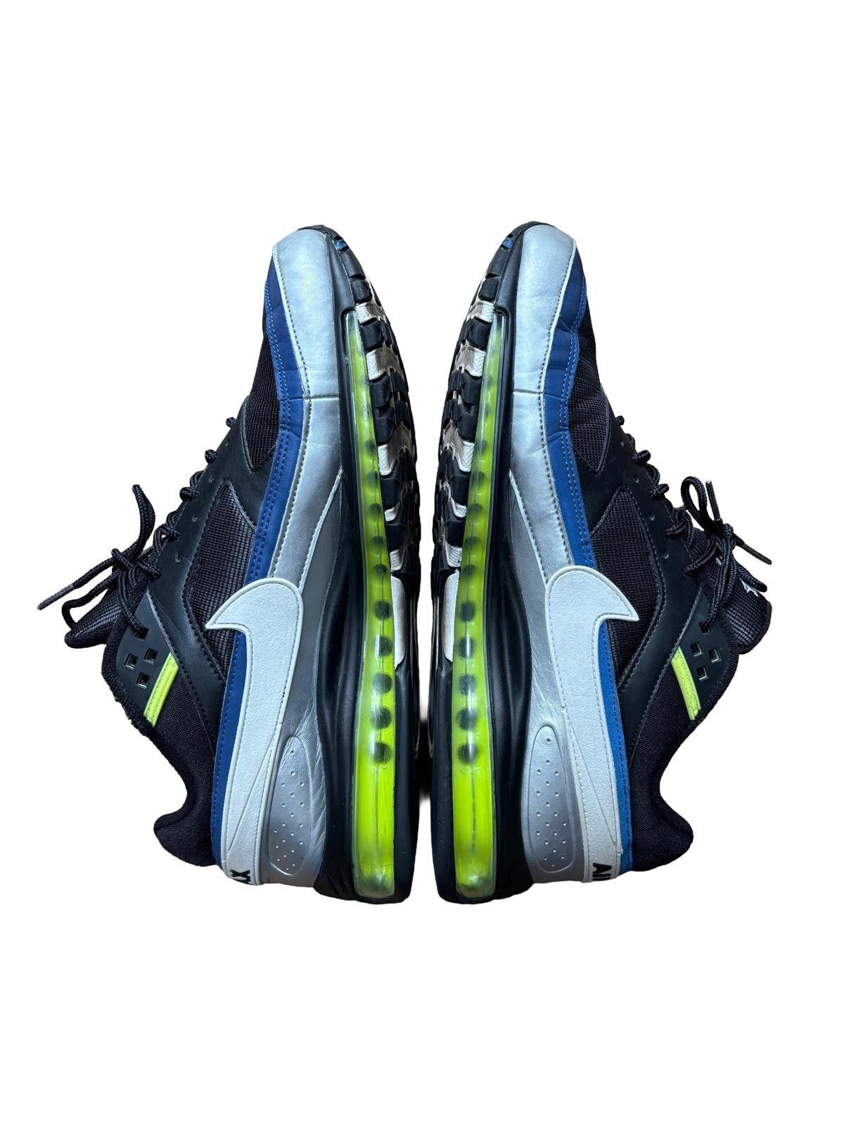 Nike Nike Air Max 97 BW Metallic Silver Black White Volt Size US 12 / EU 45 - 2 Thumbnail