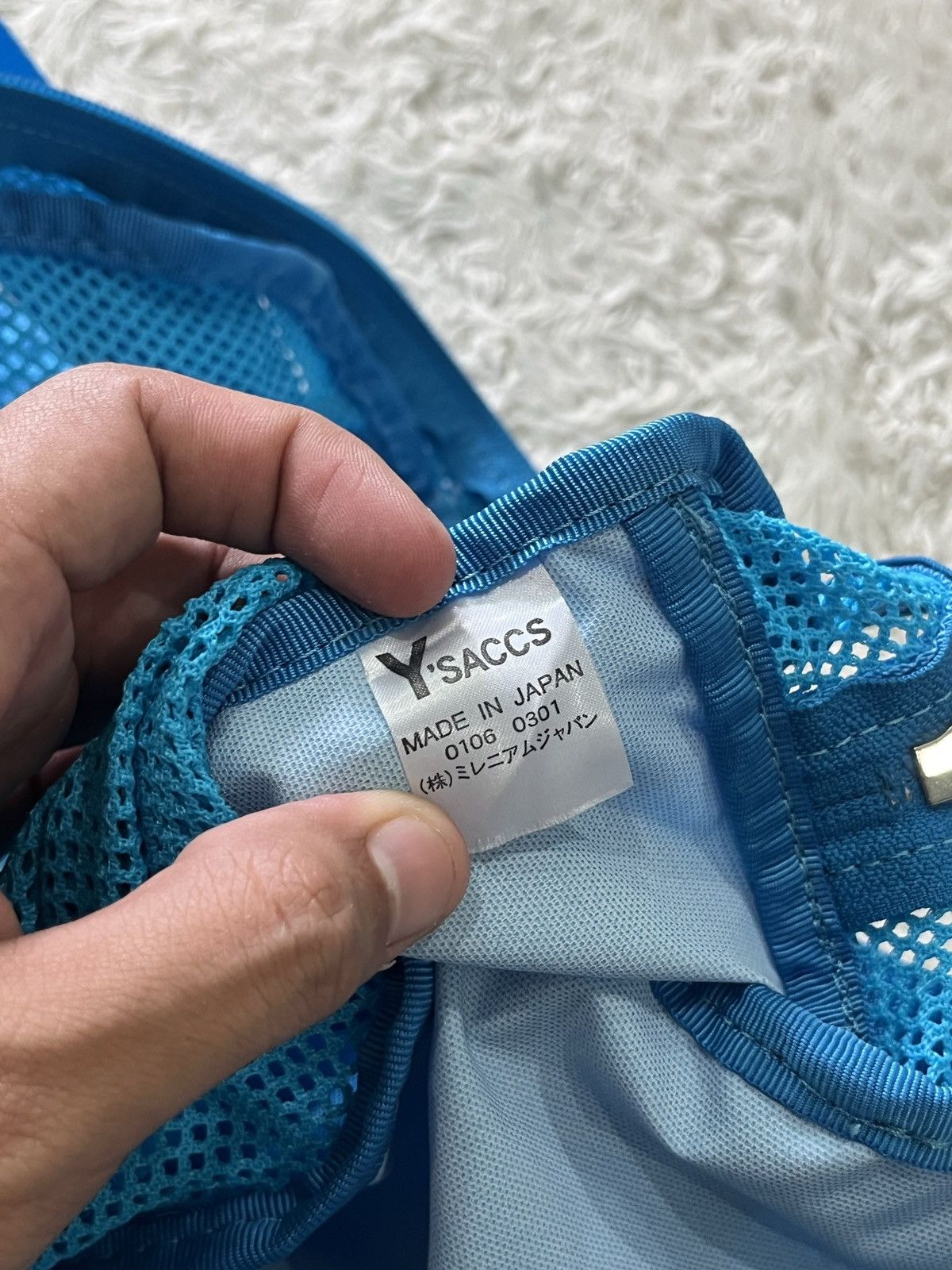 Yohji Yamamoto y'saccs doux by yohji yamamoto mesh bagpack Size ONE SIZE - 6 Thumbnail