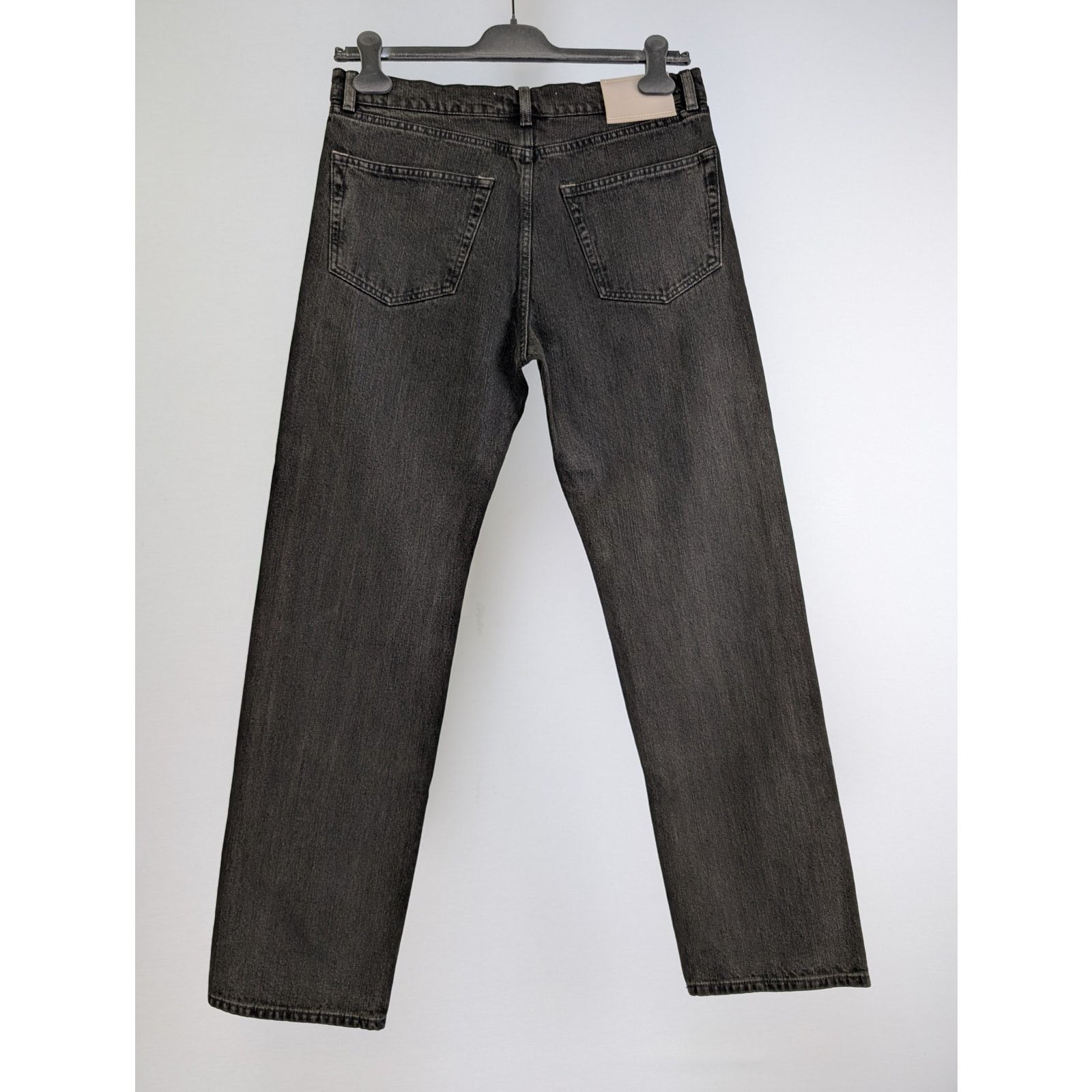 Our Legacy o1rshd1 Kamari Black Chain Twill Jean in Black Size US 31 - 9 Thumbnail