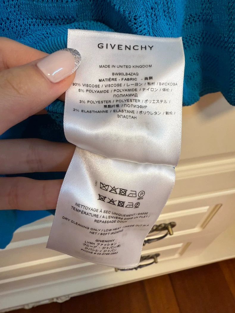 Givenchy Givenchy 4G Jacquard Knitted Women's T-Shirt (Purchased La Size S / US 4 / IT 40 - 5 Thumbnail