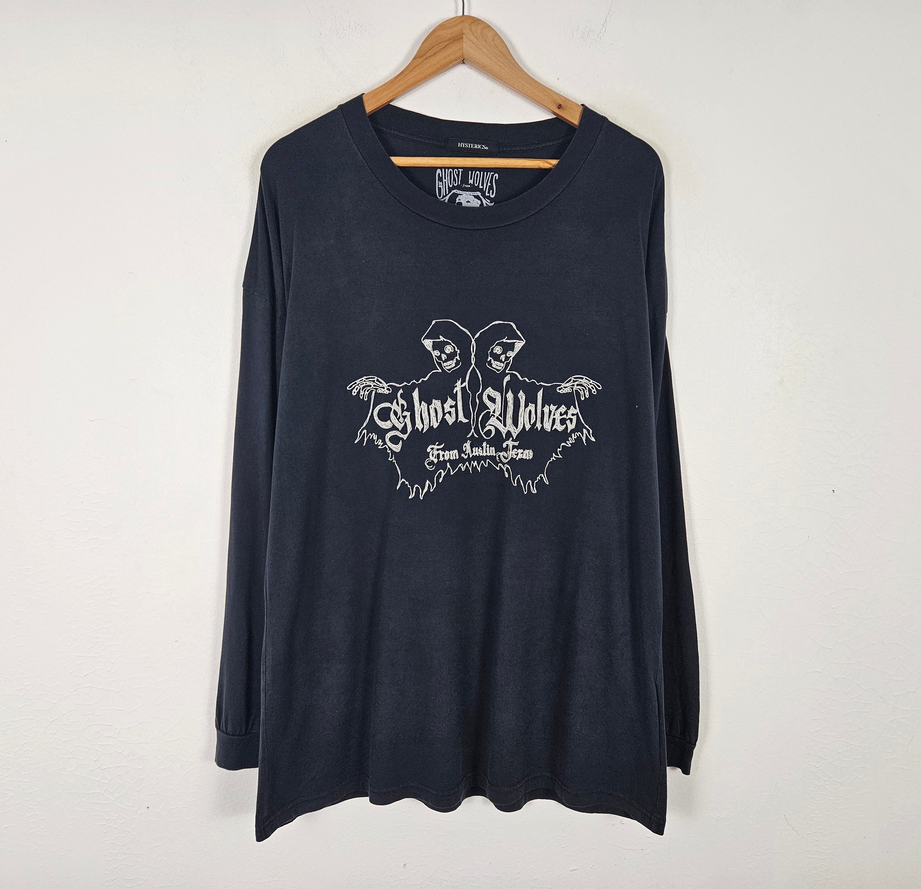 Band Tees × Hysteric Glamour Hysteric Glamour X The Ghost Wolves Band Austin Taxes Size US L / EU 52-54 / 3 - 2 Thumbnail