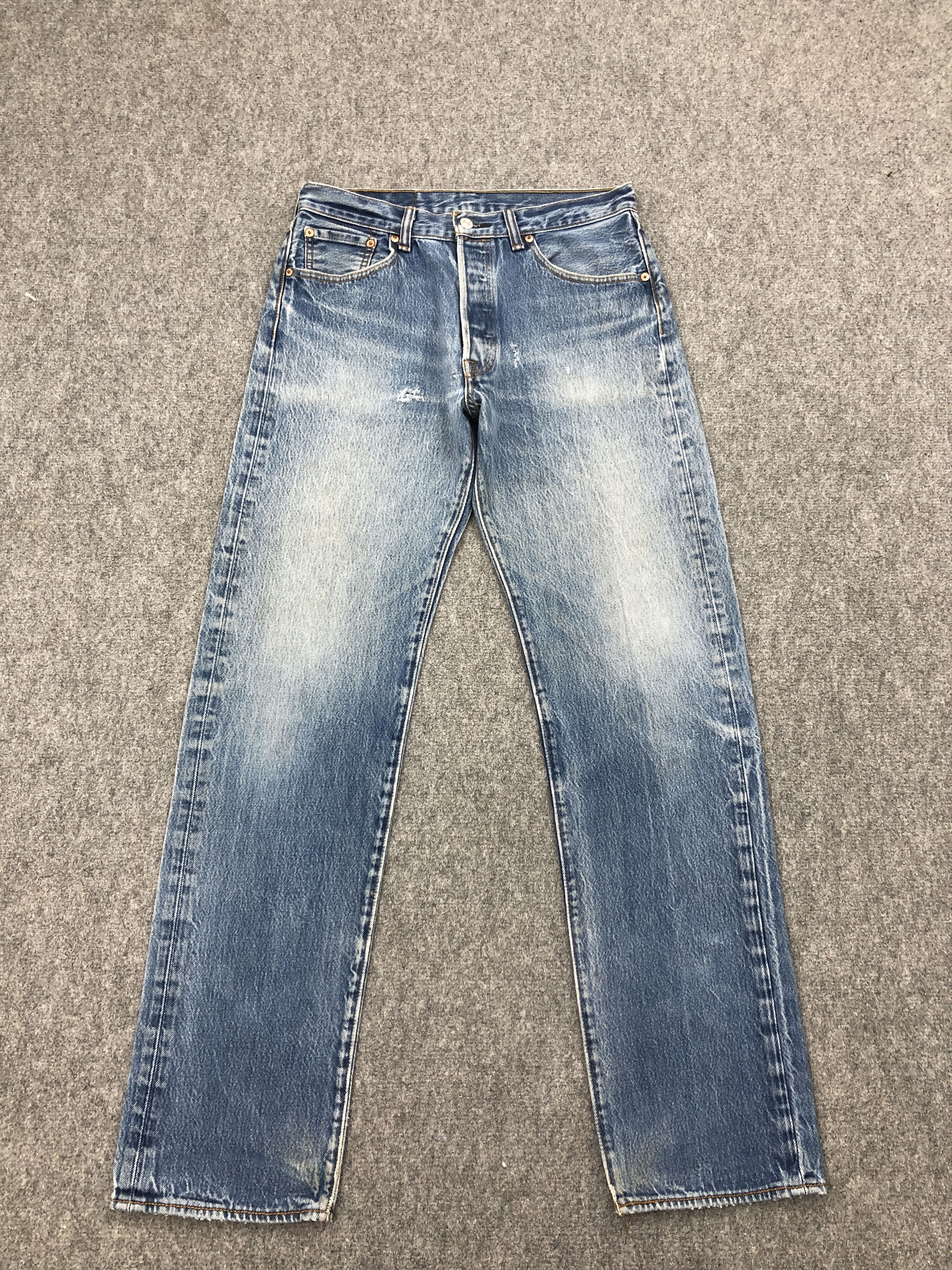 Levi's × Vintage Vintage Levis 501 Stone Washed Denim Jeans Size US 30 / EU 46 - 1 Thumbnail