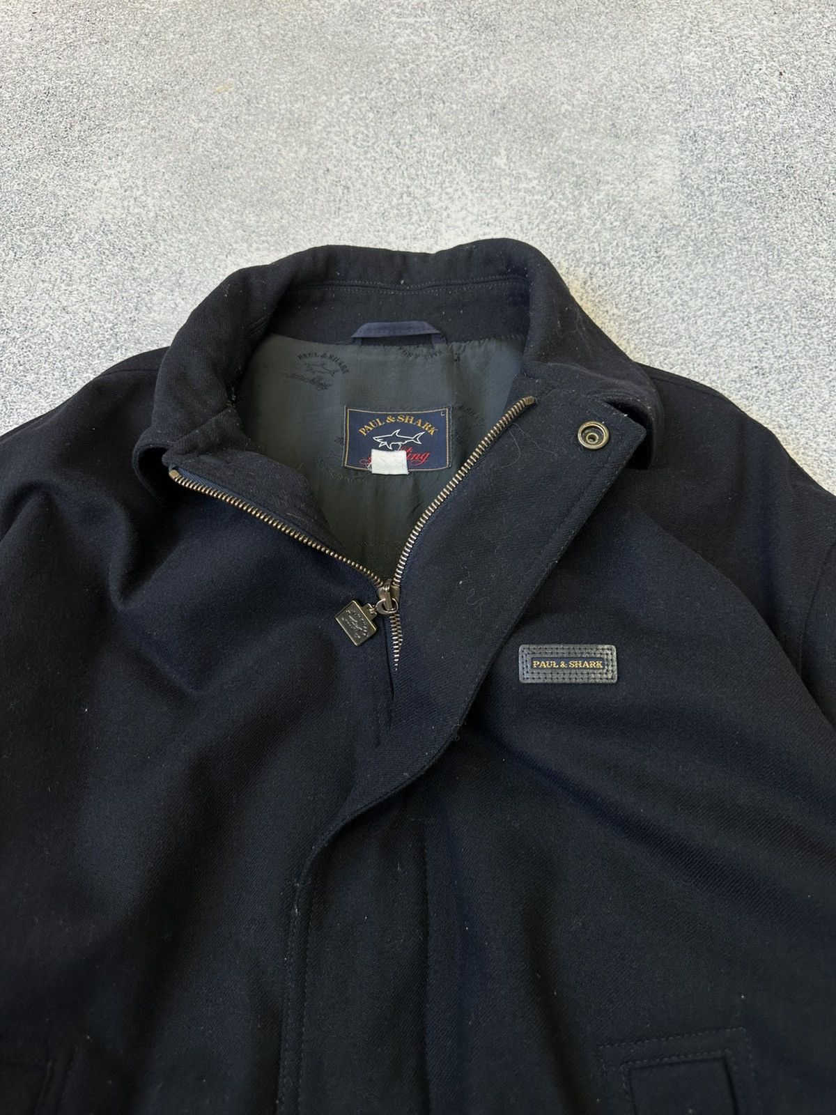 Paul & Shark Vintage Paul&Shark Wool Luxury Bomber Jacket Size US L / EU 52-54 / 3 - 6 Thumbnail
