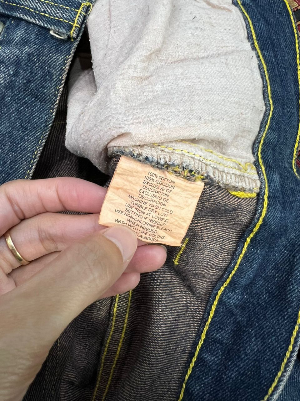Japanese Brand P.Miller Baggy Jeans Size US 34 / EU 50 - 12 Thumbnail