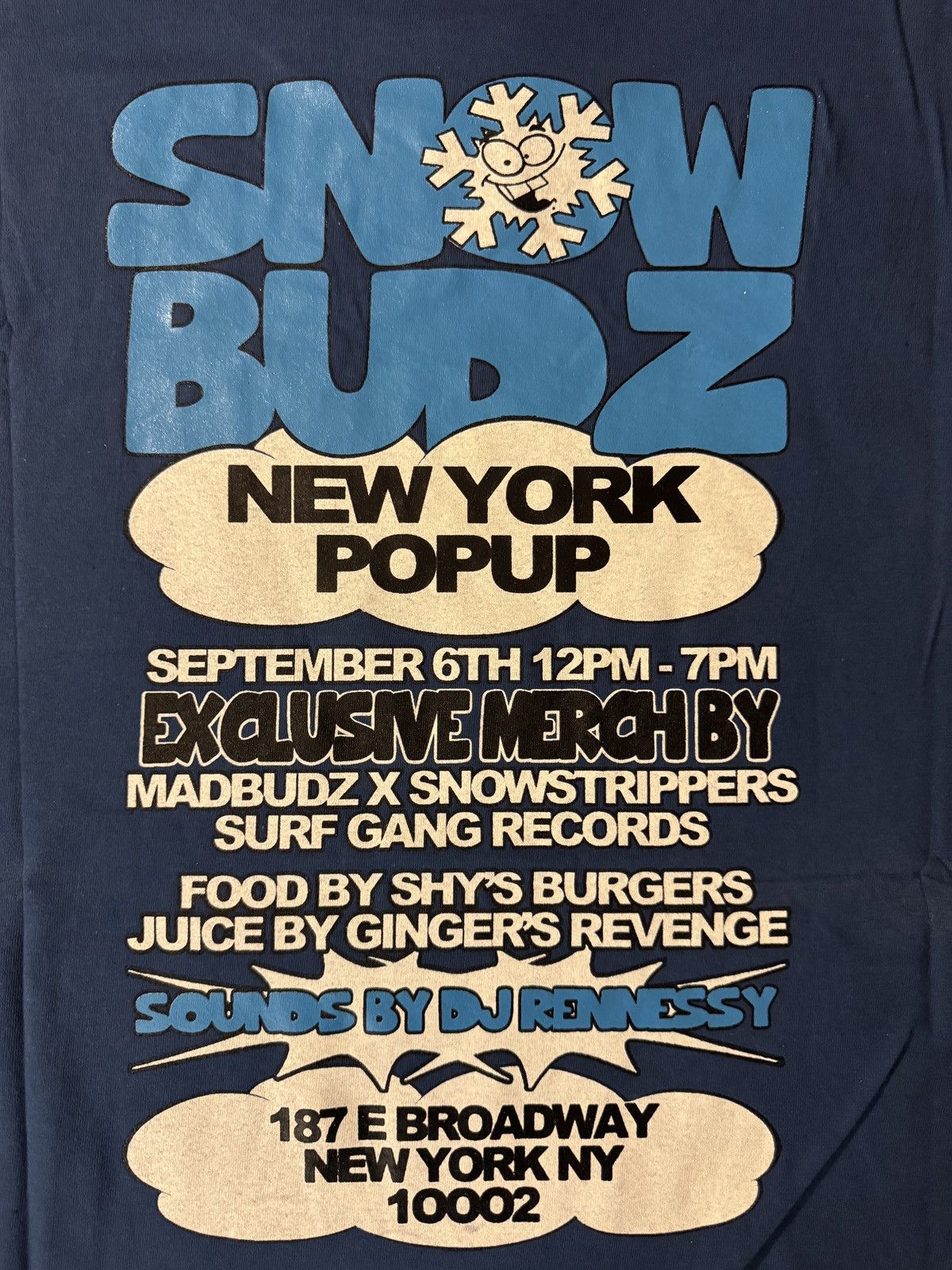 Snow Strippers Snow Strippers X Madbudz Snowbudz NYC Pop Up Shirt Size US L / EU 52-54 / 3 - 7 Thumbnail