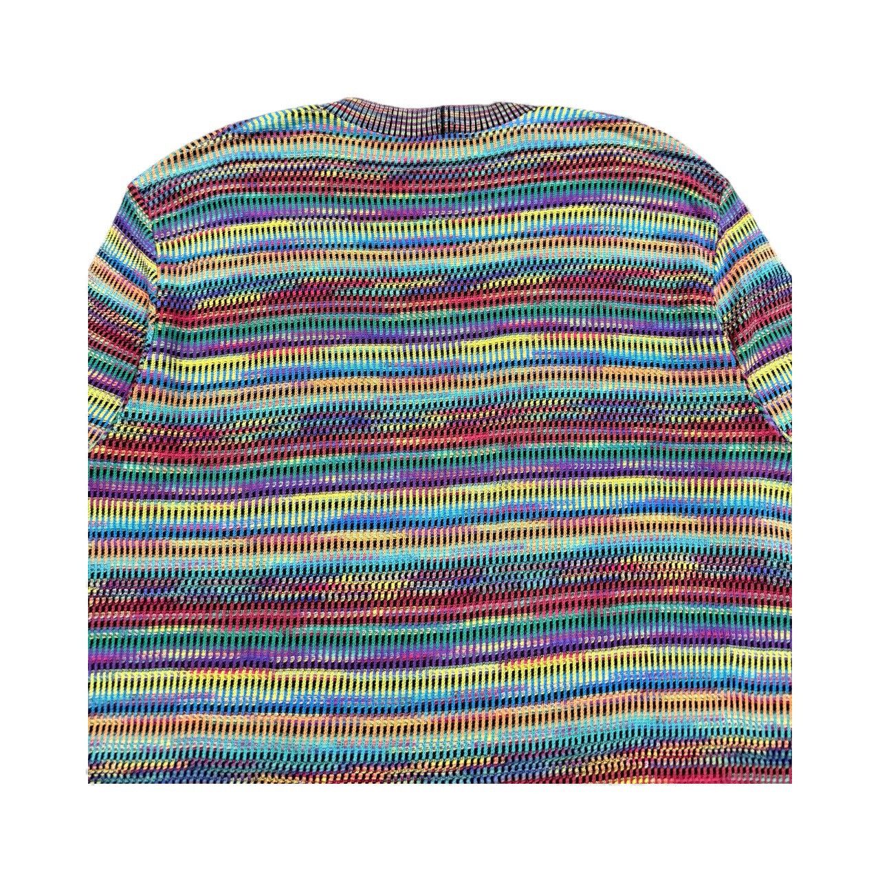 Missoni Vtg🔥Missoni Static Multicolor Knitted Tee Made In Italy Size US M / EU 48-50 / 2 - 10 Thumbnail
