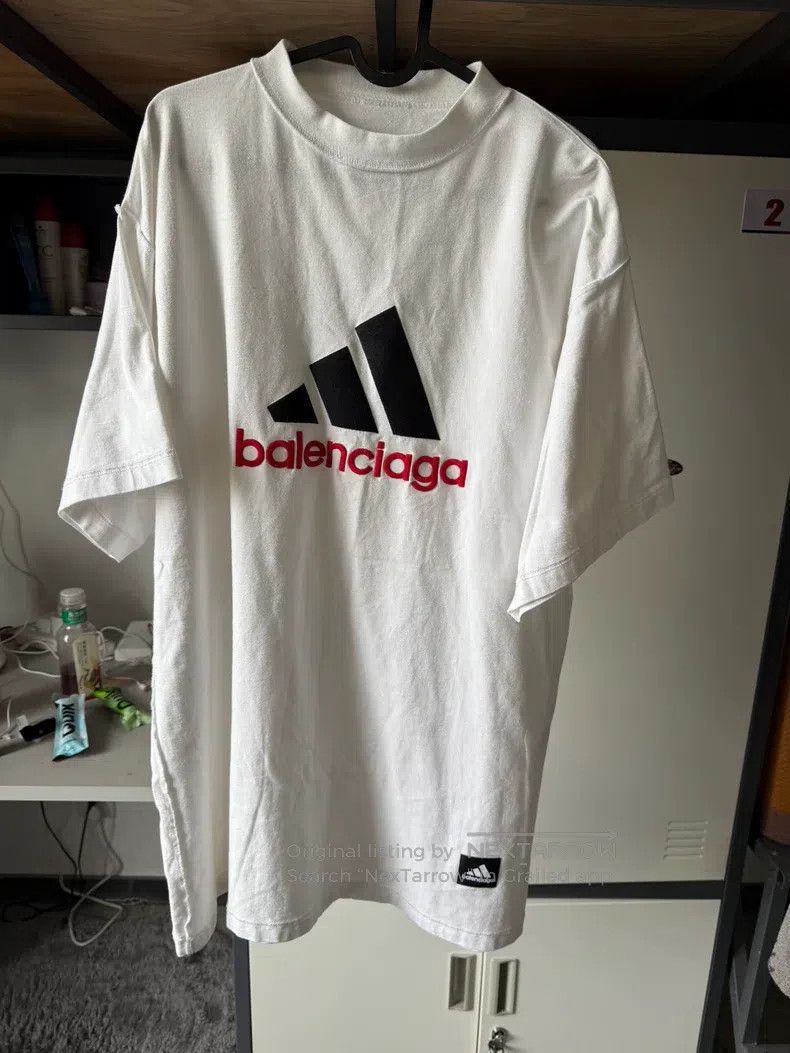 Balenciaga Adidas Co-Branded Short Sleeve