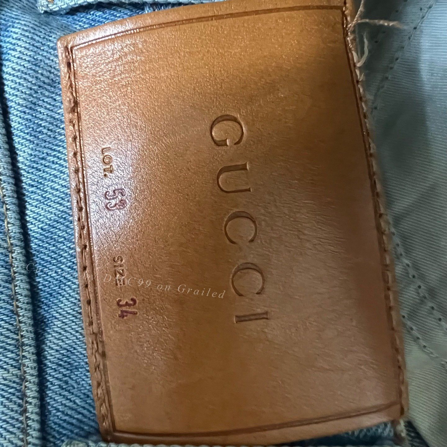 Gucci Gucci Denim Pants Size 34 Size US 34 / EU 50 - 5 Thumbnail