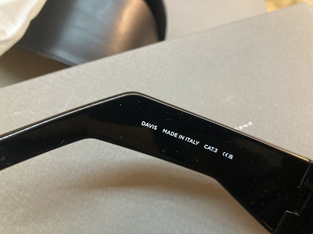 Rick Owens NEVER WORN/ Rick Owens Black Davis Sunglasses Size ONE SIZE - 7 Thumbnail