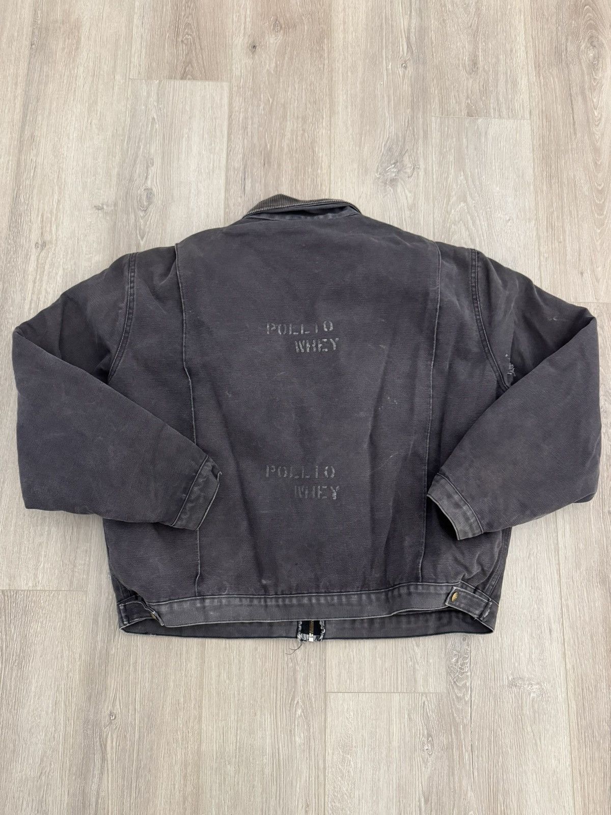Dickies Detroit Jacket XXL Blanket Lined Faded Black Bomber Size US XXL / EU 58 / 5 - 2 Thumbnail