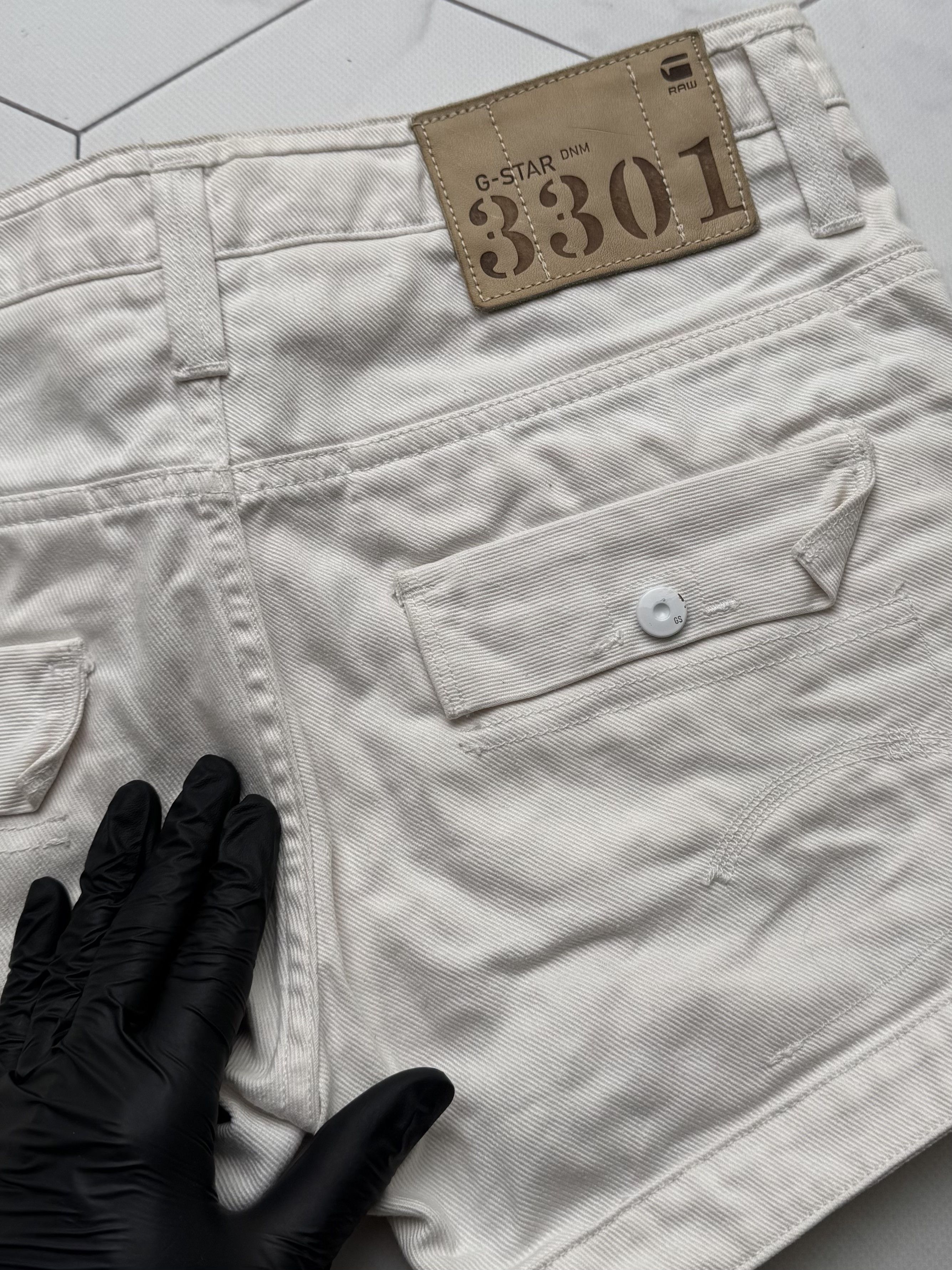 G-Star G Star Raw Vintage Womens Denim Shorts Low Rise Shorts B4 Size 27" / US 4 / IT 40 - 10 Thumbnail