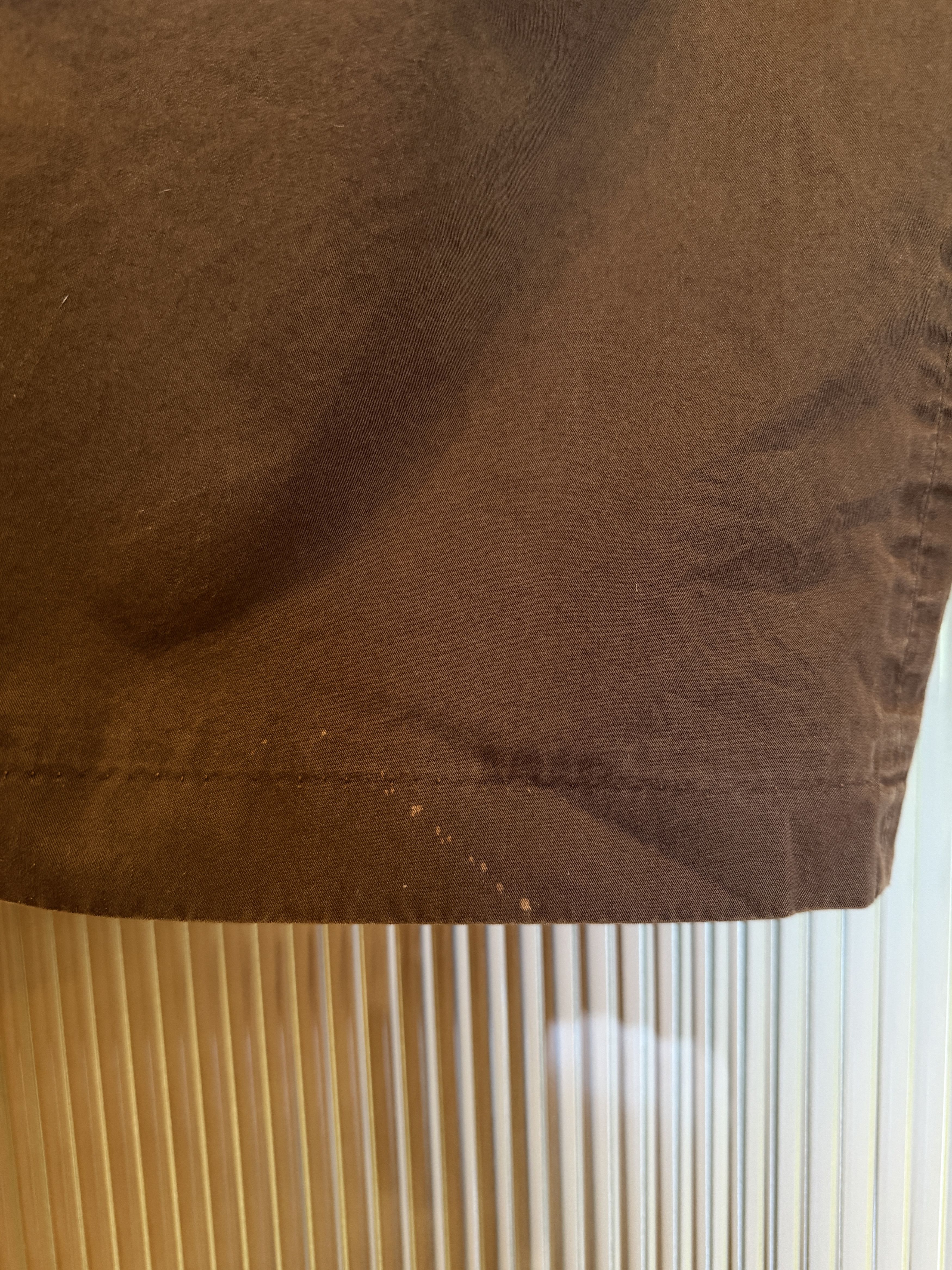 Camiel Fortgens Brown Cotton Twill Suit Pants Size US 30 / EU 46 - 5 Thumbnail