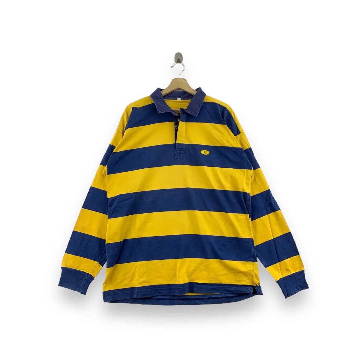 Vintage Vintage YARDS LINE RUGBY UNION Line Out Polo Shirt Size US XL / EU 56 / 4 - 1 Thumbnail