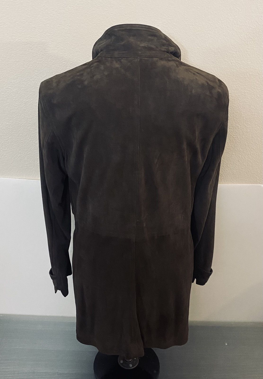 John Varvatos John Varvatos 🇺🇸 espresso goatskin Morrison coat 52 NEW Size US L / EU 52-54 / 3 - 16 Thumbnail