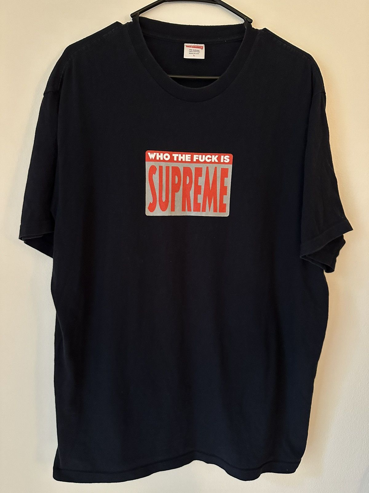 Number (N)ine × Supreme FW25 Supreme 'Shut The Fuck Up” Tee | Grailed