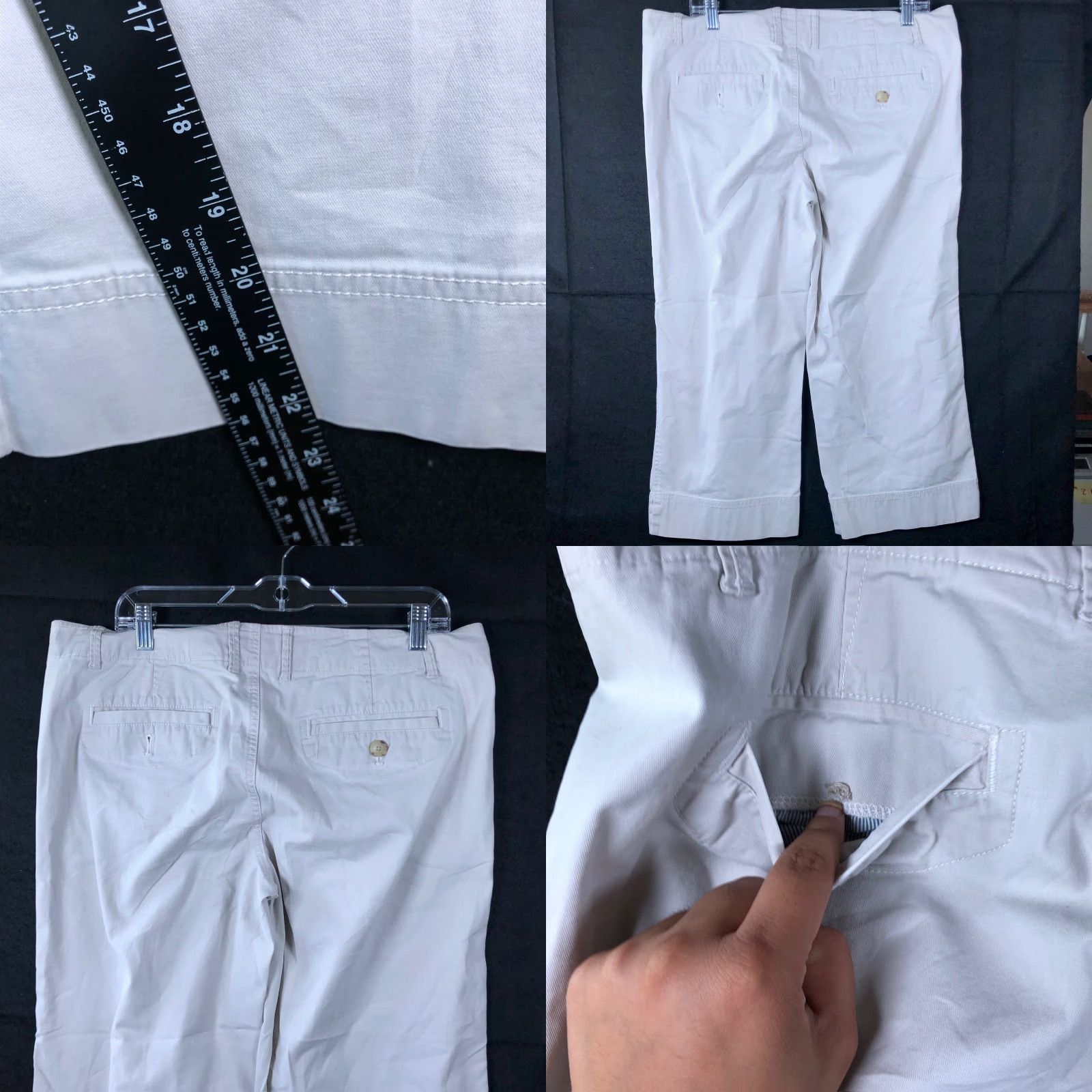 Eddie Bauer Eddie Bauer Womens Pants Tan Mid Rise Vashon Capri Stretch 14 Capris Pants Capri Pants Womens Tan 14 Size 25" / US 0 / IT 36 - 8 Thumbnail