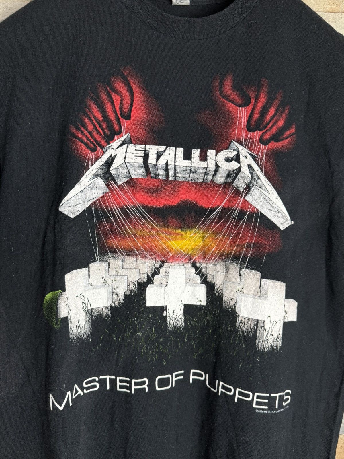 Band Tees × Metallica Metallica 2020 Adult Master of Puppets T-Shirt Gray Adult Size US M / EU 48-50 / 2 - 3 Thumbnail