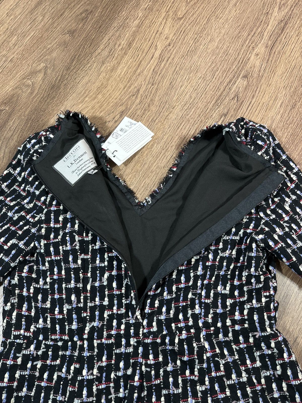 LK Bennett LINTON For LK Bennett London Tweed Dress Size XL / US 12-14 / IT 48-50 - 16 Thumbnail