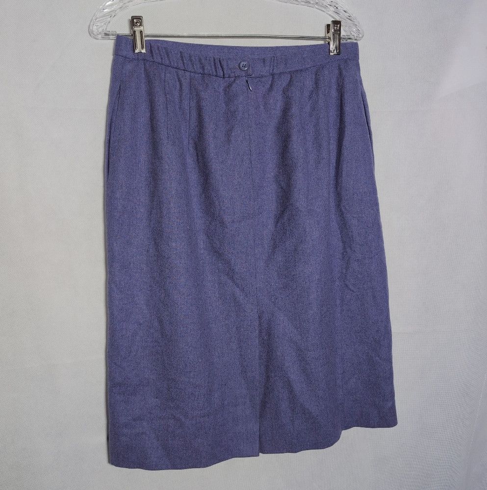 Pendleton Pendleton Suit Skirt Set sz 14/12P Minor Flaw, Virgin Wool Size L / US 10 / IT 46 - 7 Thumbnail